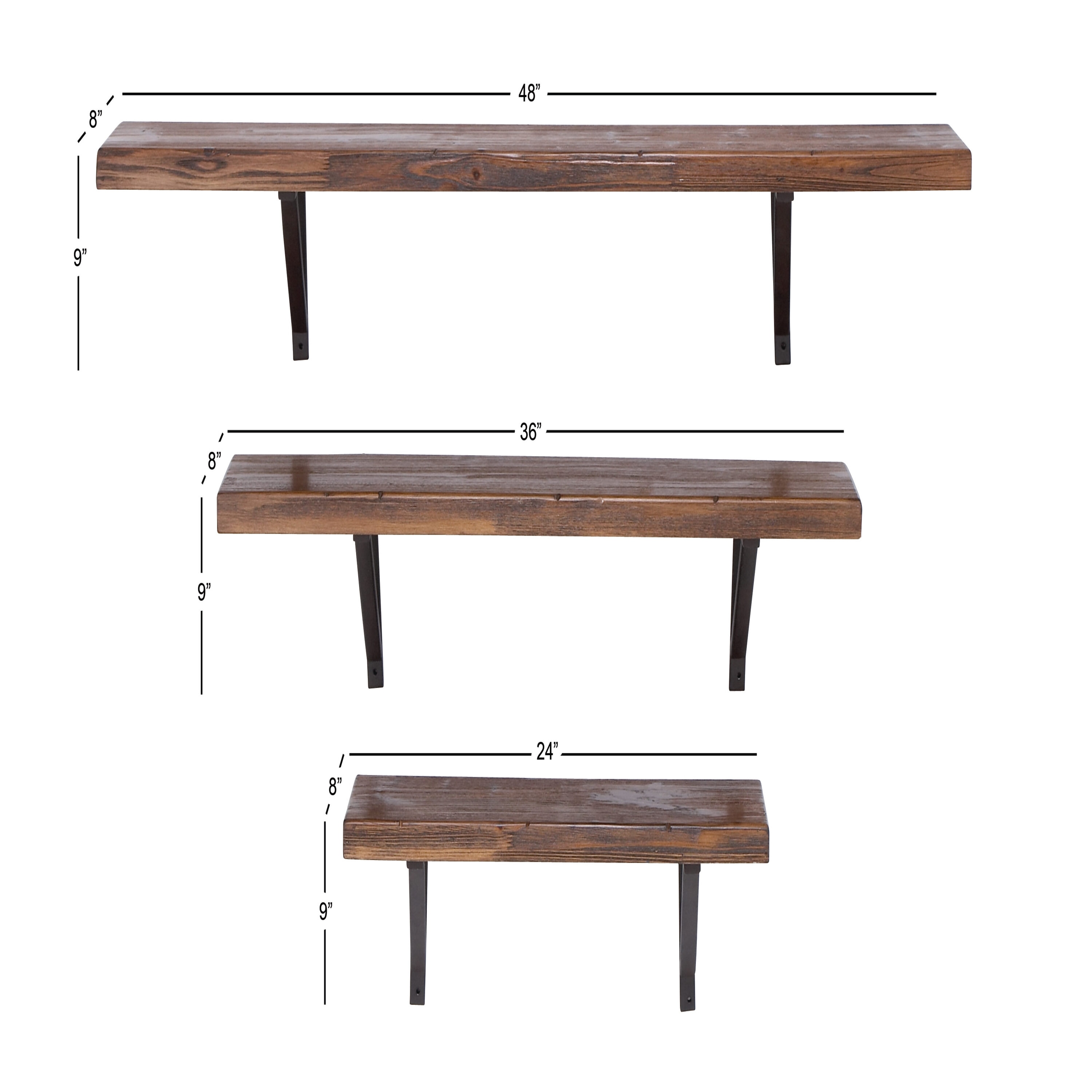 Grayson Lane 92602 Wall-Mounted-Shelving - View #9