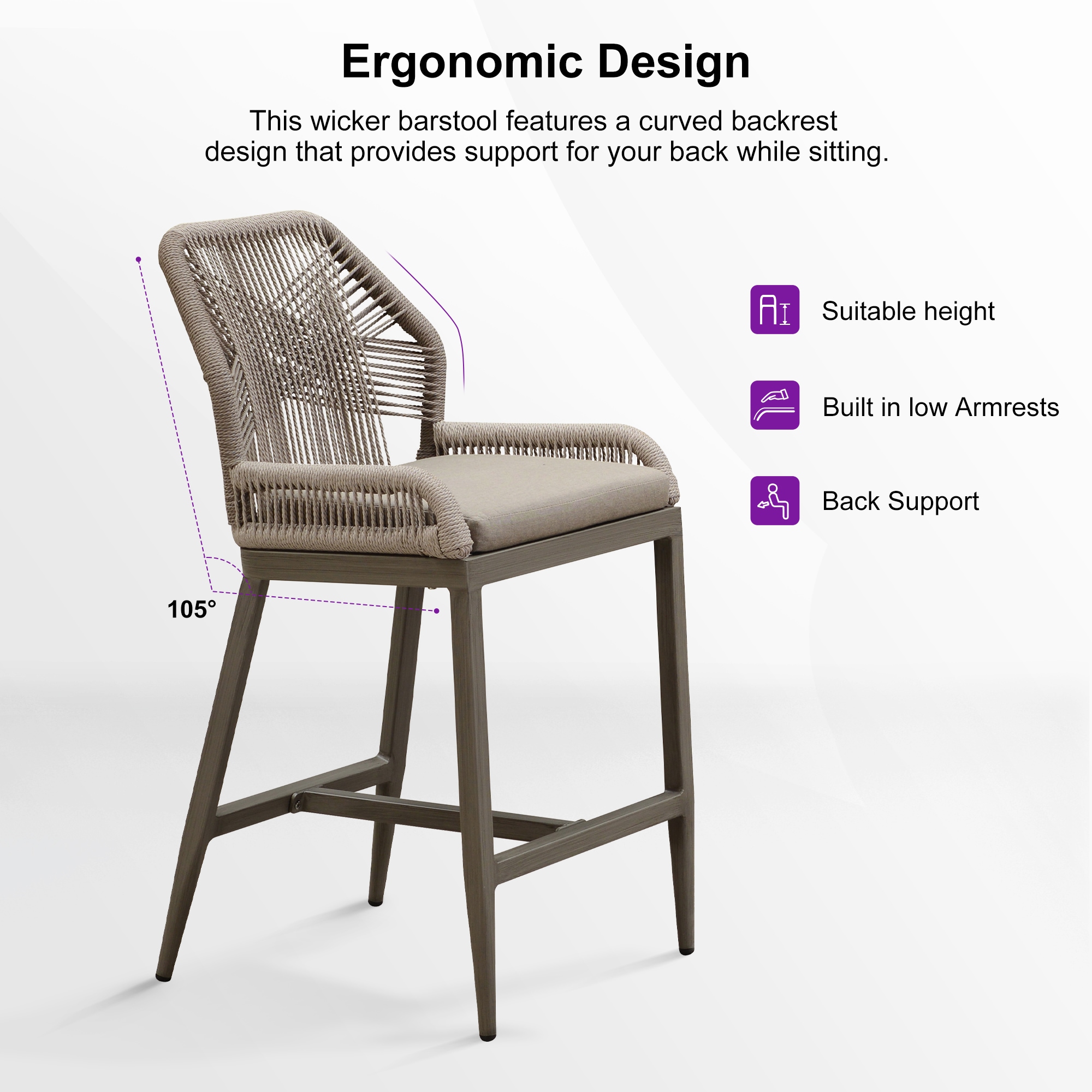 PURPLE LEAF LS06-BC02-ATW-LG-1 stools - View #7