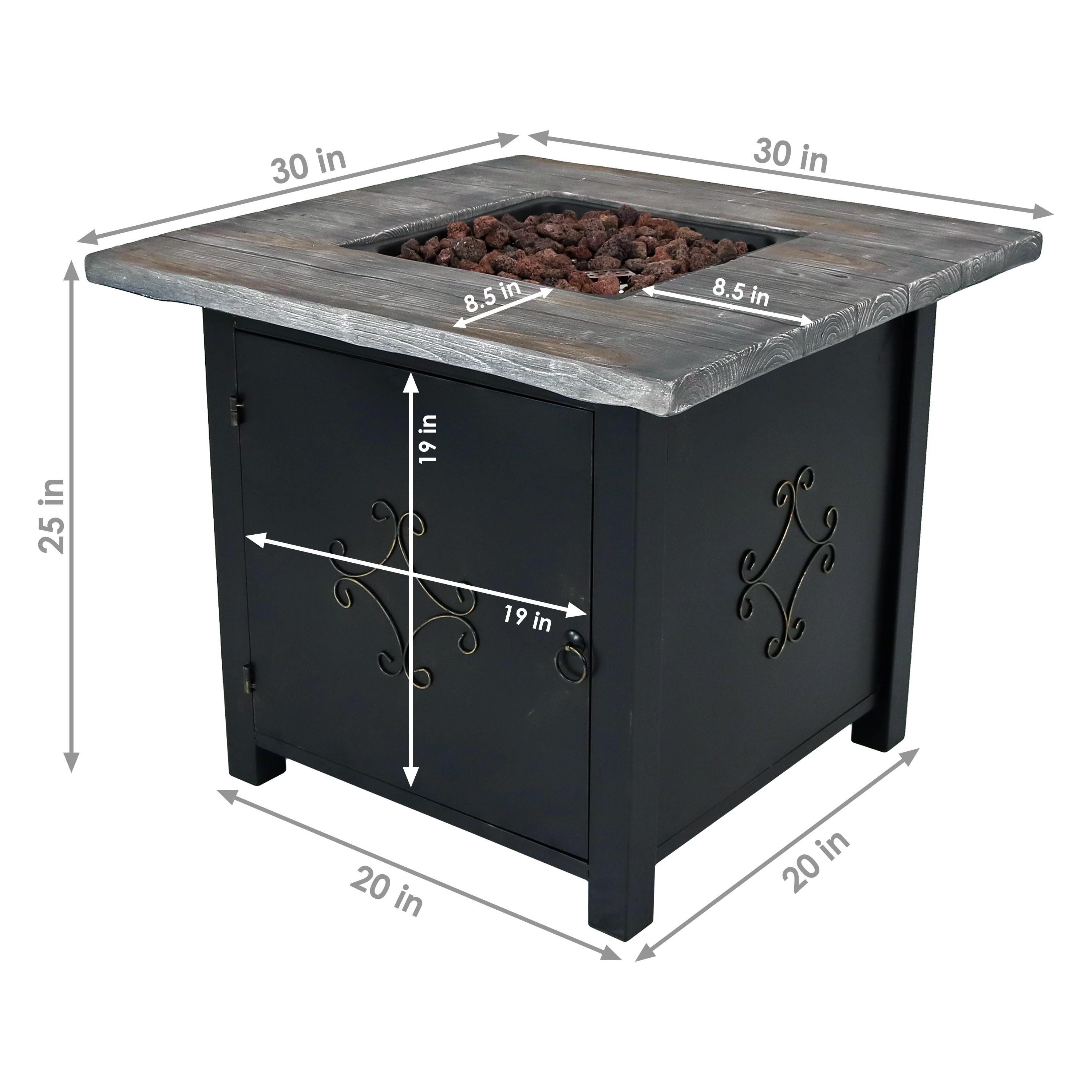 Sunnydaze Decor WAR-986 Outdoor-Gas-Firepits - View #4