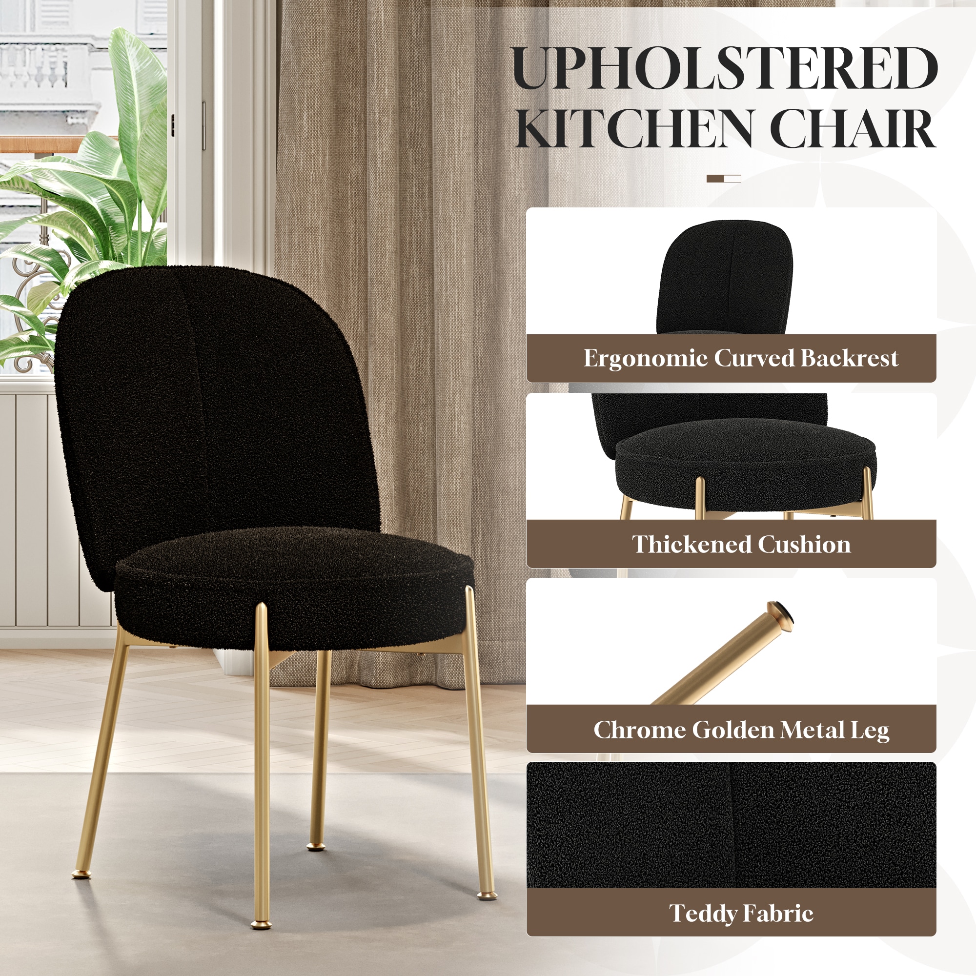 Clihome CL-R3BKBGDM08 Dining-Sets - View #6