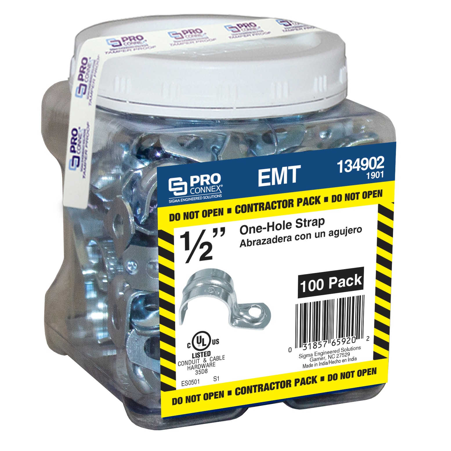 Sigma ProConnex 1/2-in Electrical (EMT) Zinc-plated Steel