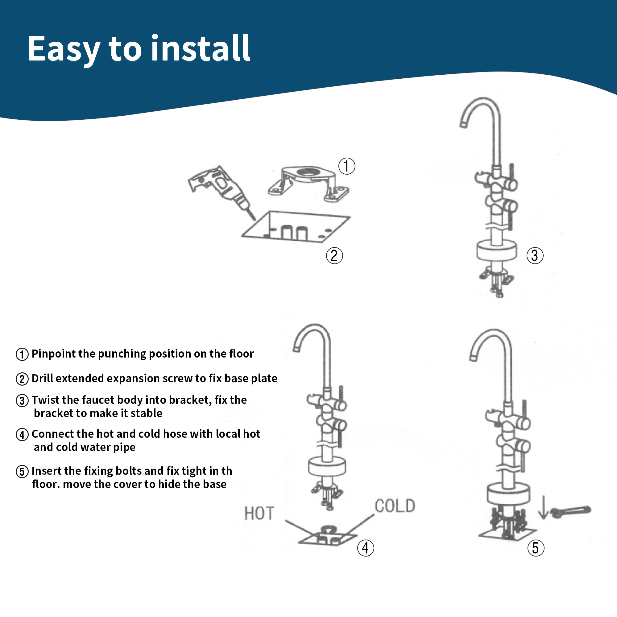 FORIOUS LL01020B Roman-Tub-Faucets - View #13