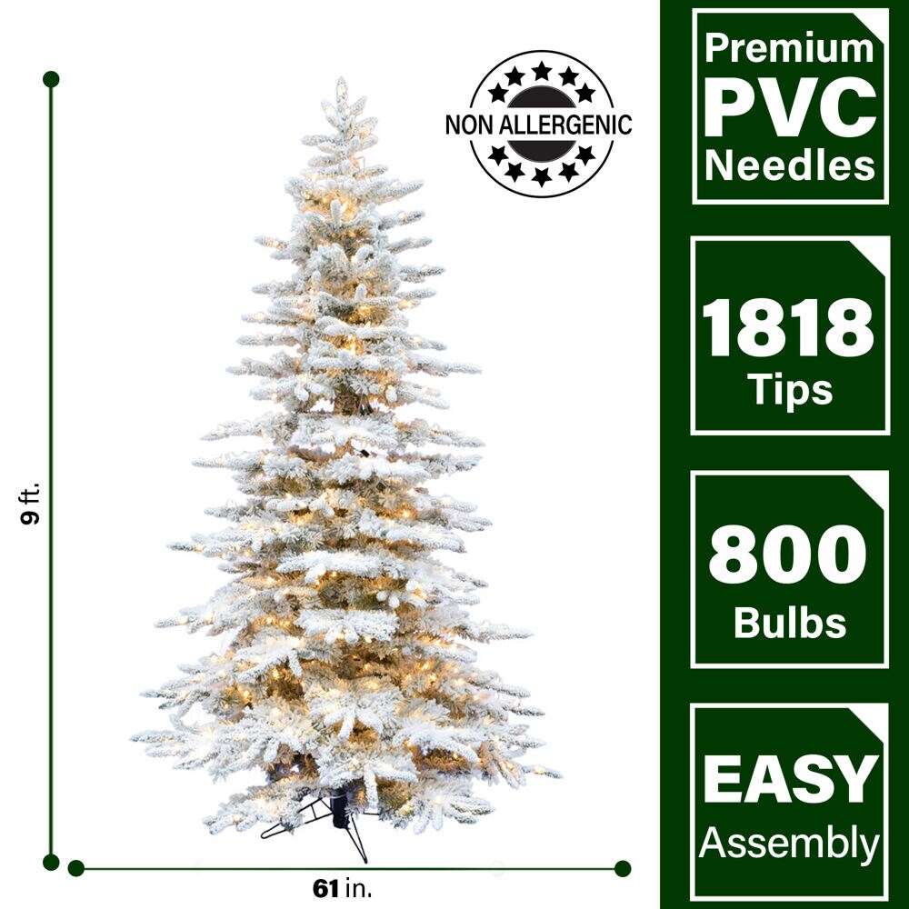 Fraser Hill Farm FFPV090-5SN Artificial-Christmas-Trees - View #4