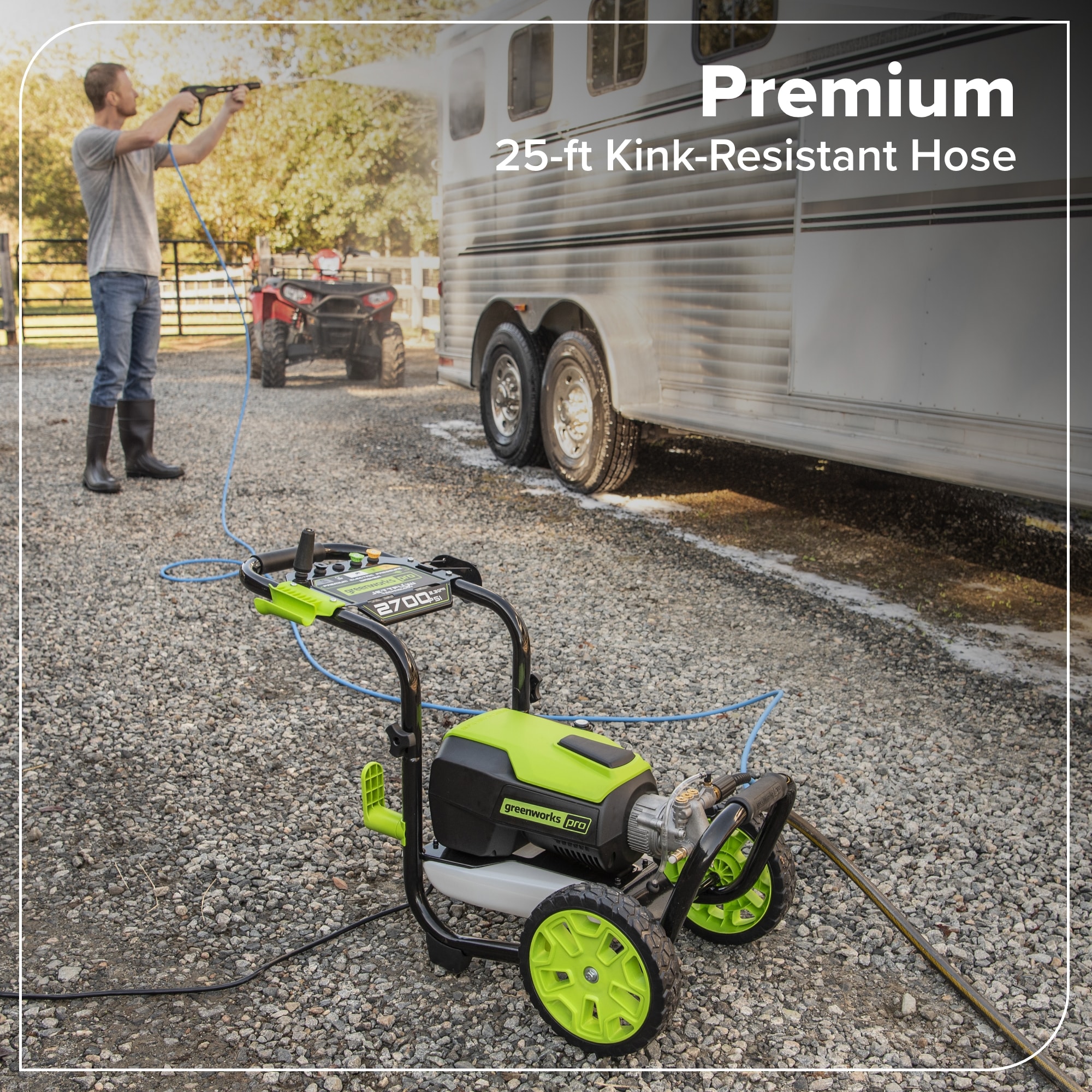 Greenworks Pro 2700 PSI 2.3-GPM Cold Water Electric Pressure