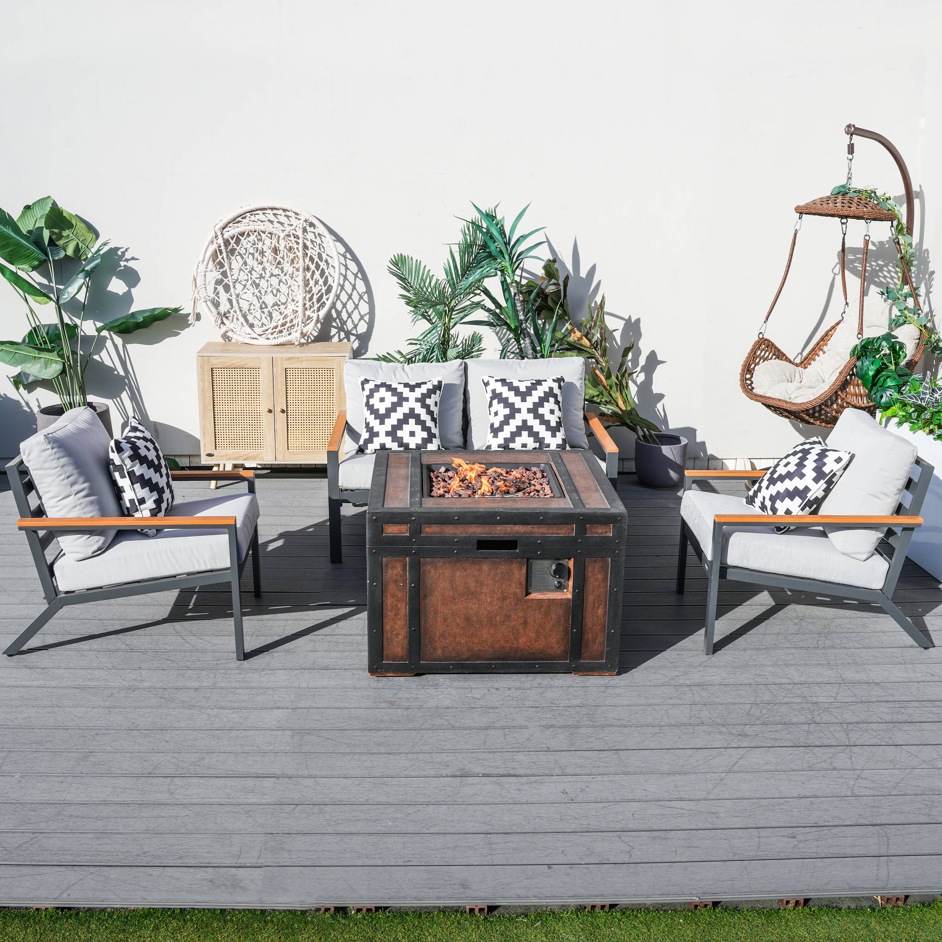 Direct Wicker DWG-2481LS2SC&2354T Patio-Conversation-Sets - View #4