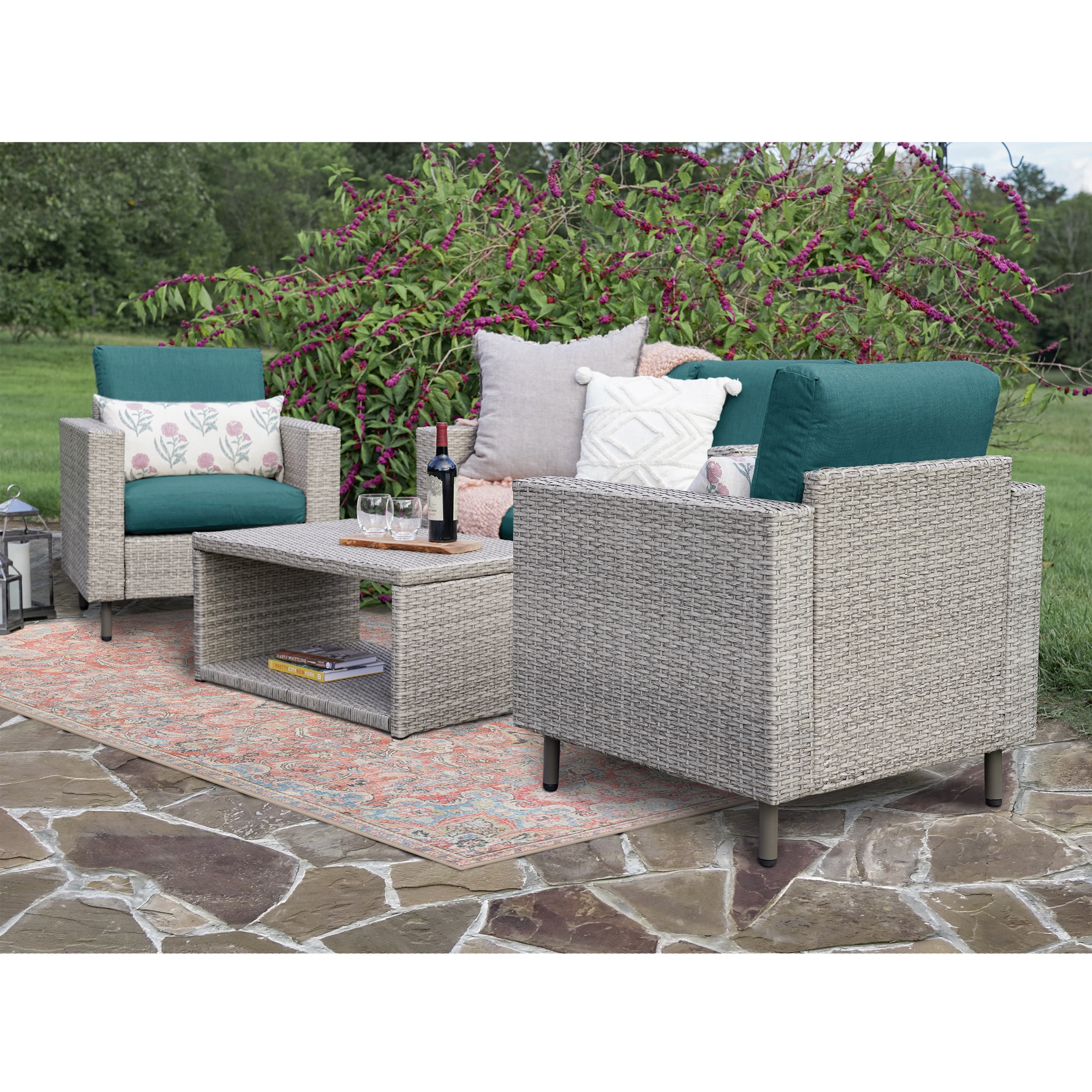 Leisure Made 460065-PEA Patio-Conversation-Sets - View #3