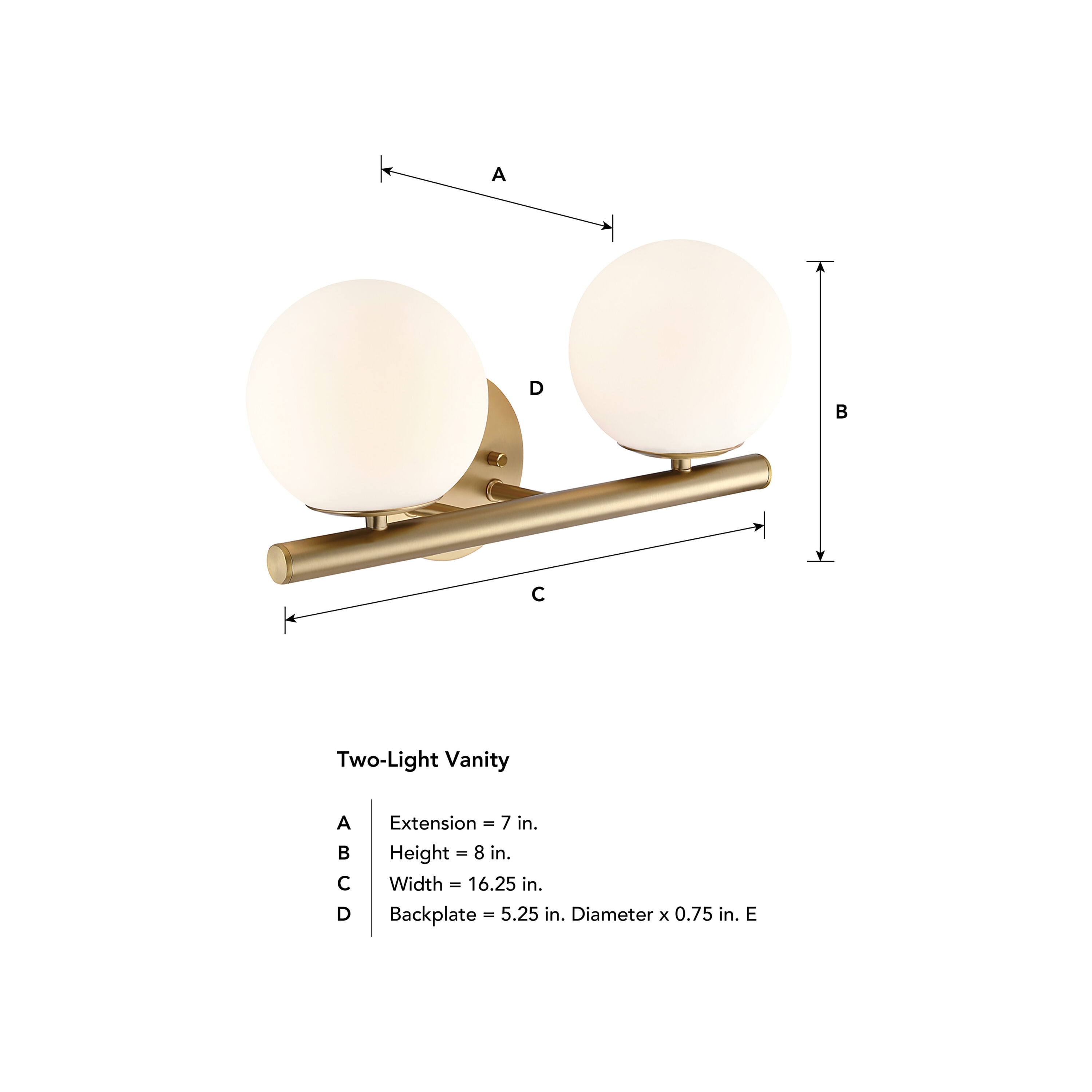 Designers Fountain D252C-2B-BG b089995 - View #5