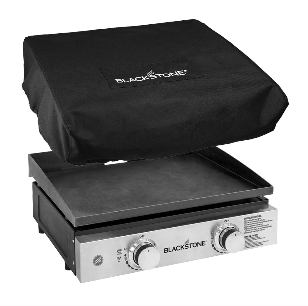 Shop Blackstone 22in Portable Grill with X-Frame Legs to Roll and Go for  the Perfect Tailgate with Grill Cover and Blackstone Grill Accessories at