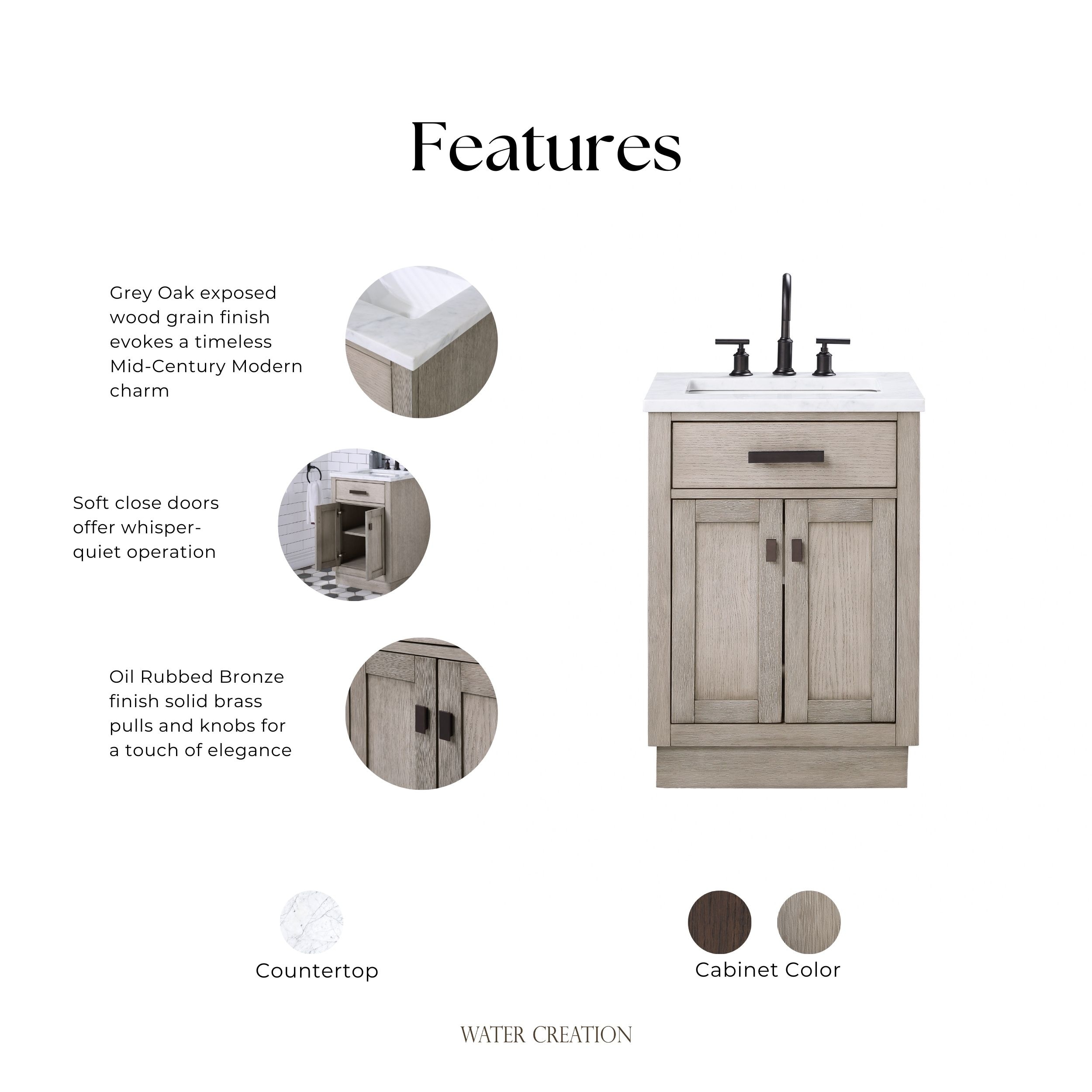Water Creation CH24D-0314GK Bath-Vanity-Combo - View #9