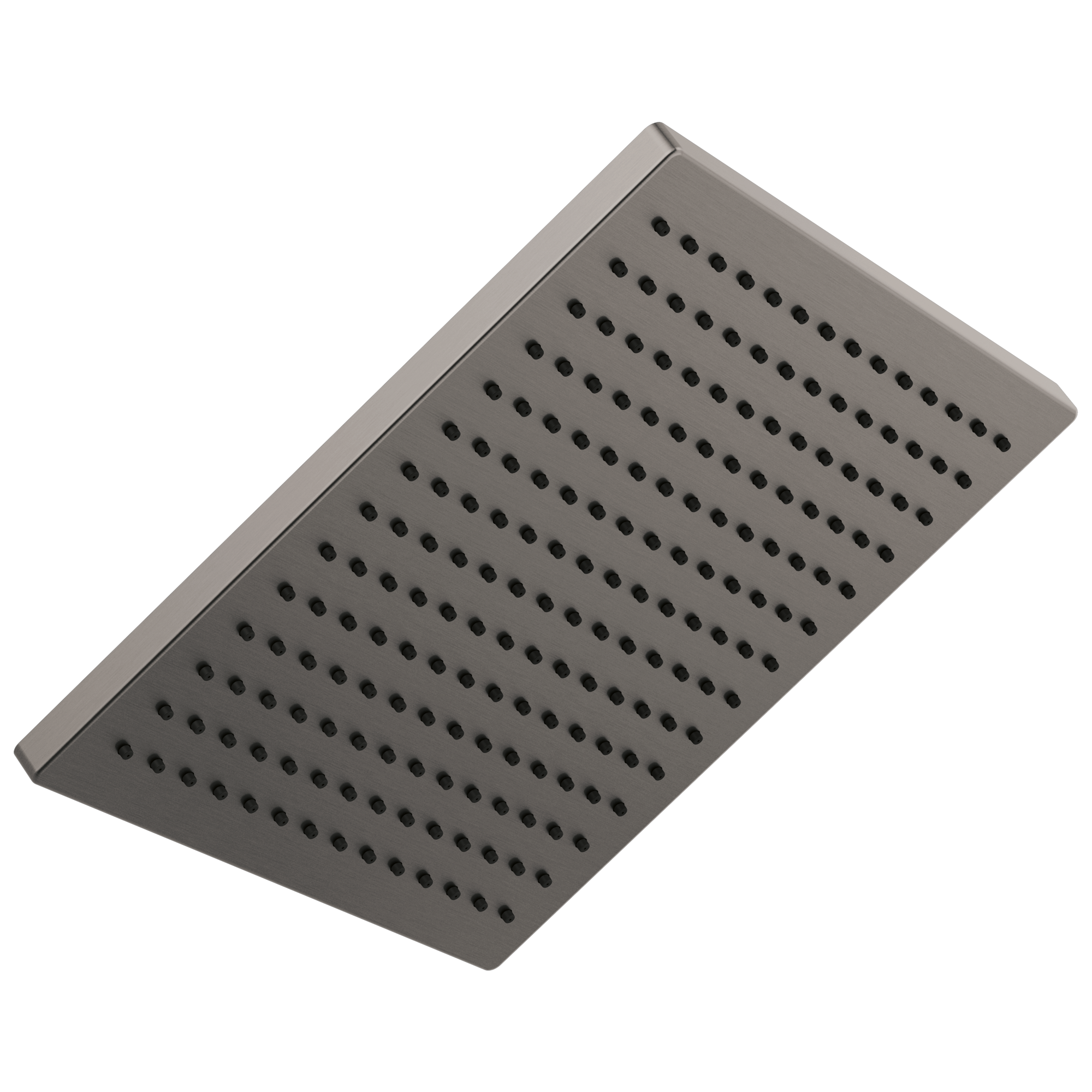 Delta 52159-KS-PR25 1.0 -Settings Lumicoat Black Stainless 11.75-in Square Fixed High Pressure Rain Shower Head 2.5 GPM