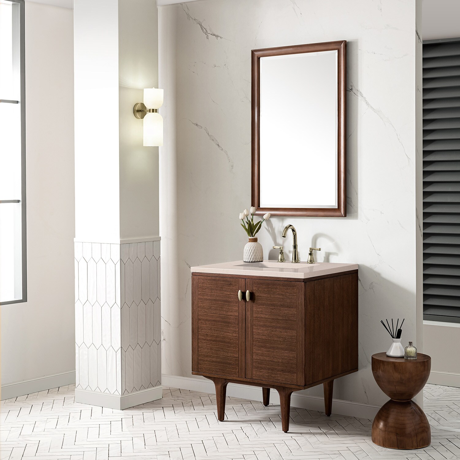 James Martin Vanities 670-V30-WLT-3EMR Bath-Vanity-Combo - View #5