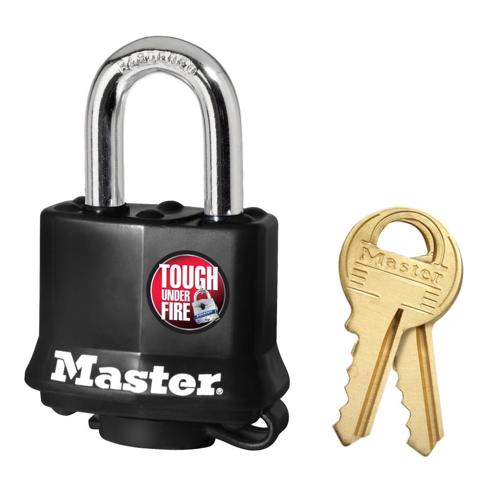 Master Lock 311D Keyed Padlock 1-in Shackle