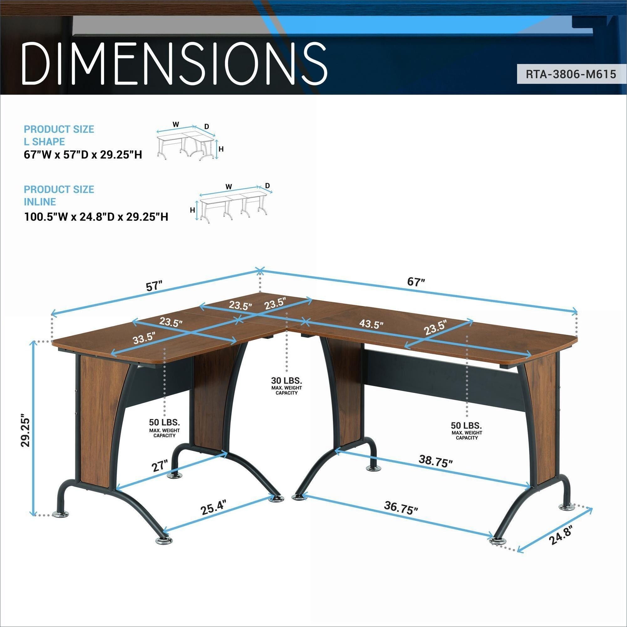 Watnature 8X3DMV7A1P11 desks - View #15