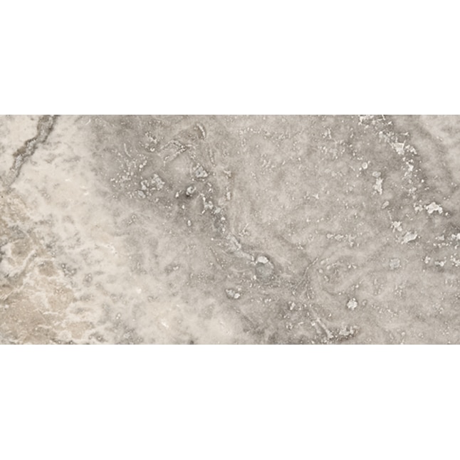 Emser Travertine Silver Silver Natural Stone Travertine Border Tile (12-in x 12-in) Emser Travertine Silver Silver Natural Stone Travertine Border Tile (12-in x 12-in)