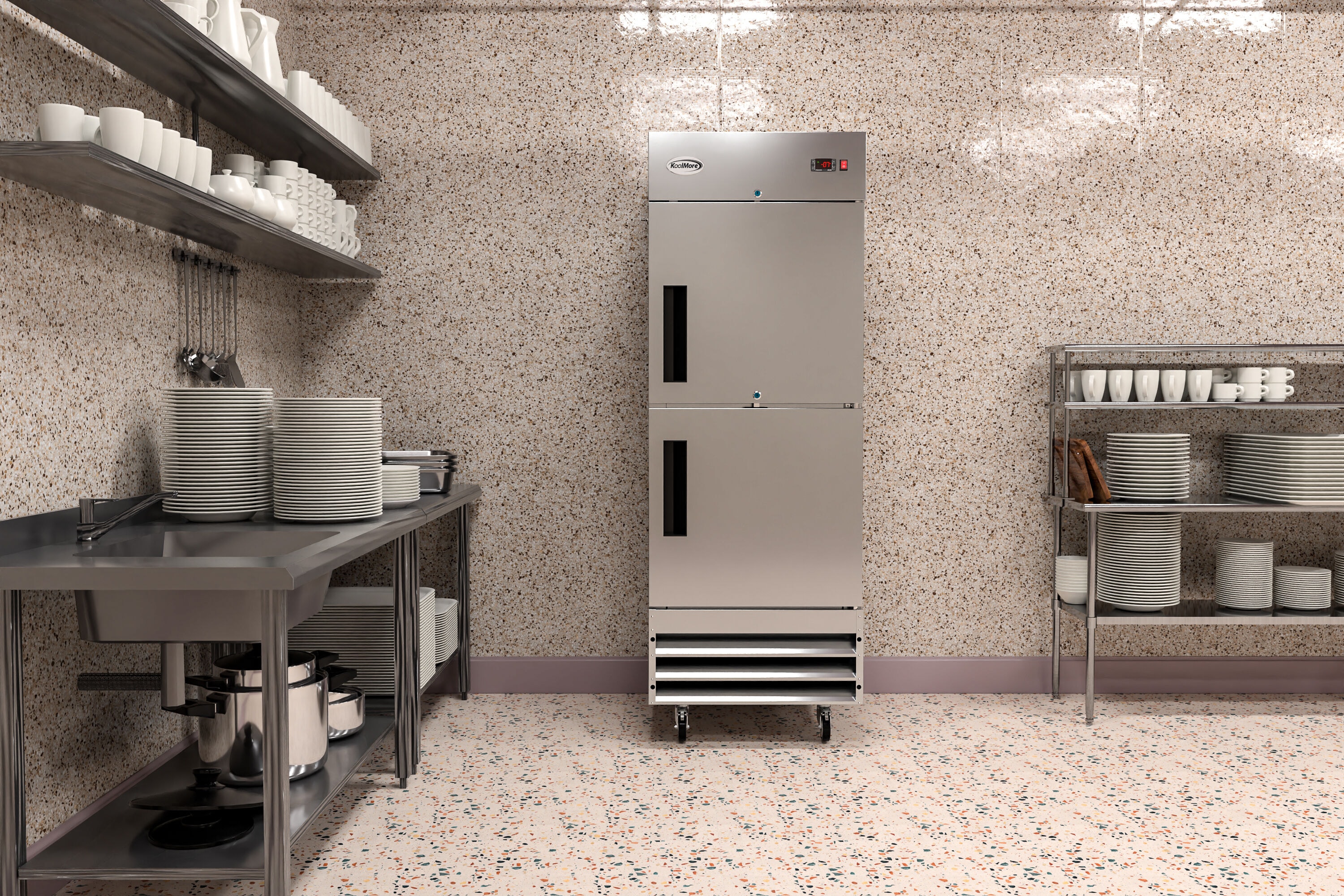 KoolMore RIF-1D-SSHD Commercial-Freezers - View #2