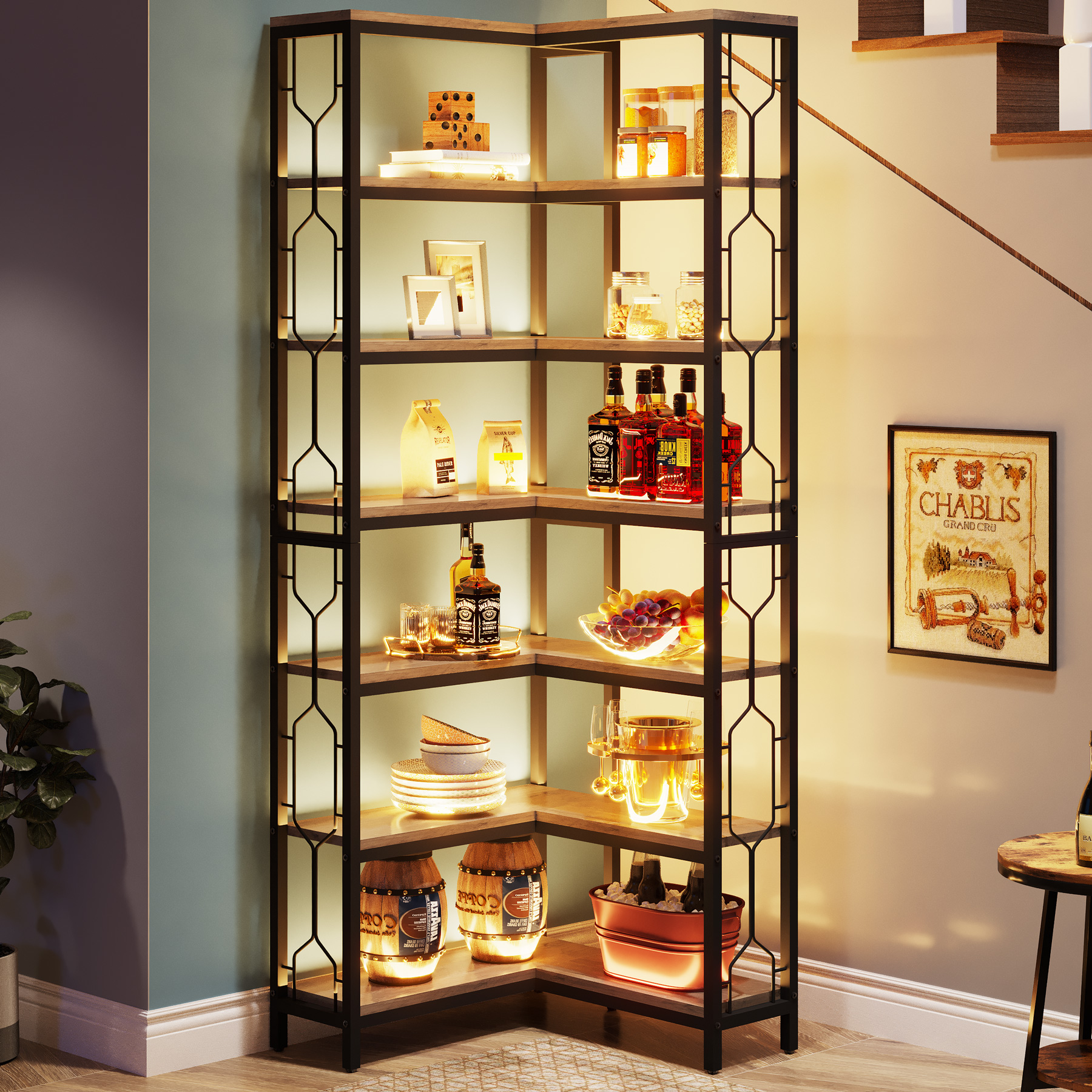 Tribesigns HOGA-JW0601 bookcases - View #5
