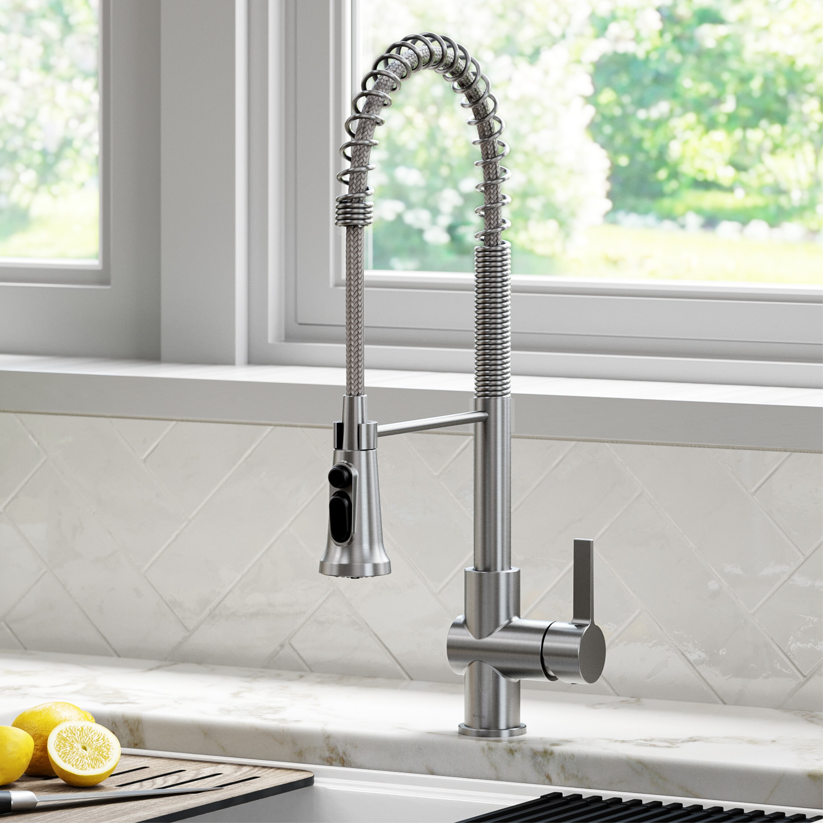 Kraus KFF-1691SFS Kitchen-Faucets - View #3