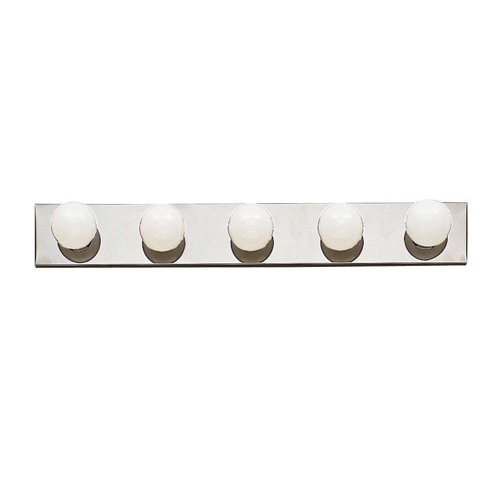 Kichler 625CH New Street 30-in 5 -Light Chrome Modern/contemporary Vanity light
