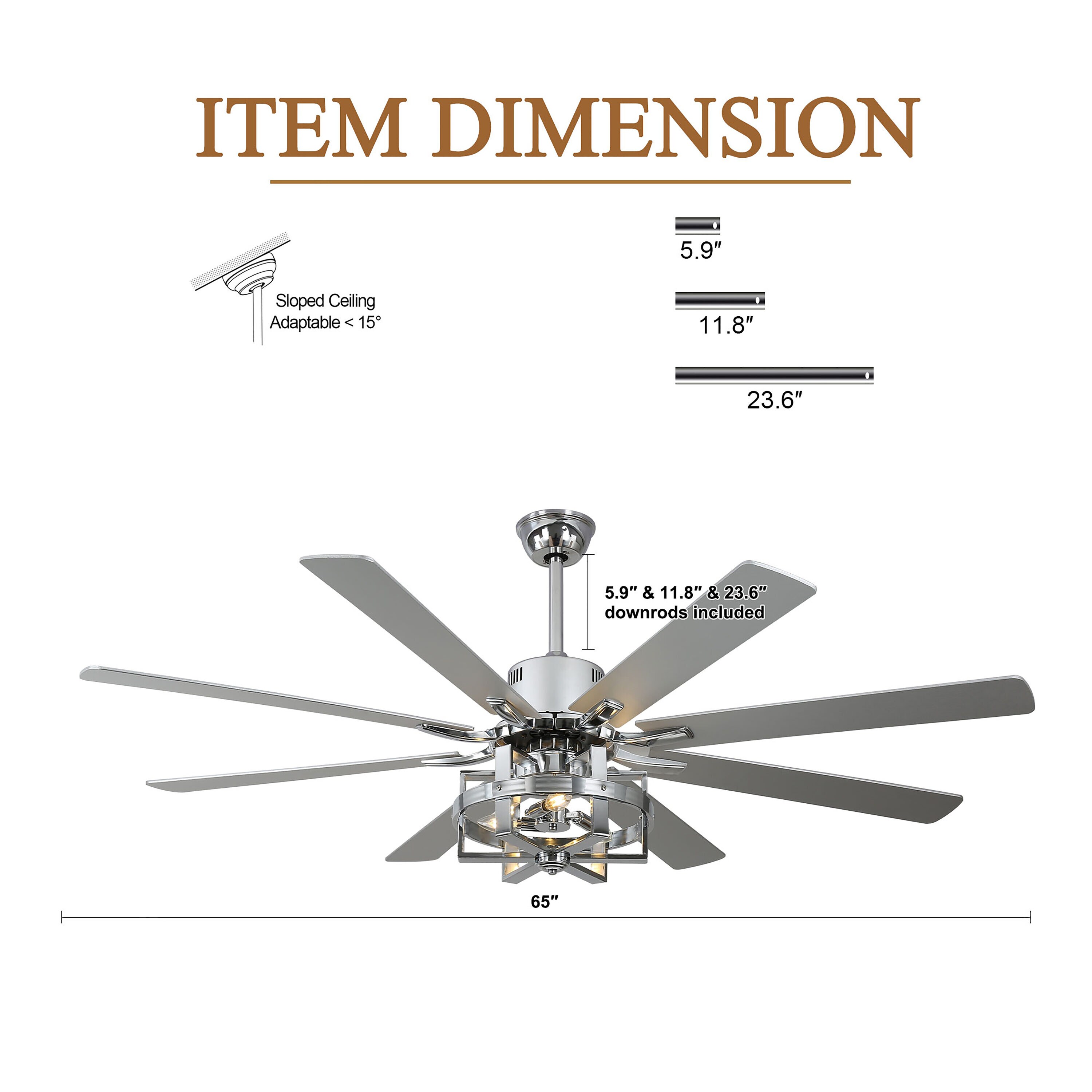 Cusp Barn DC6501-C Ceiling-Fans - View #8