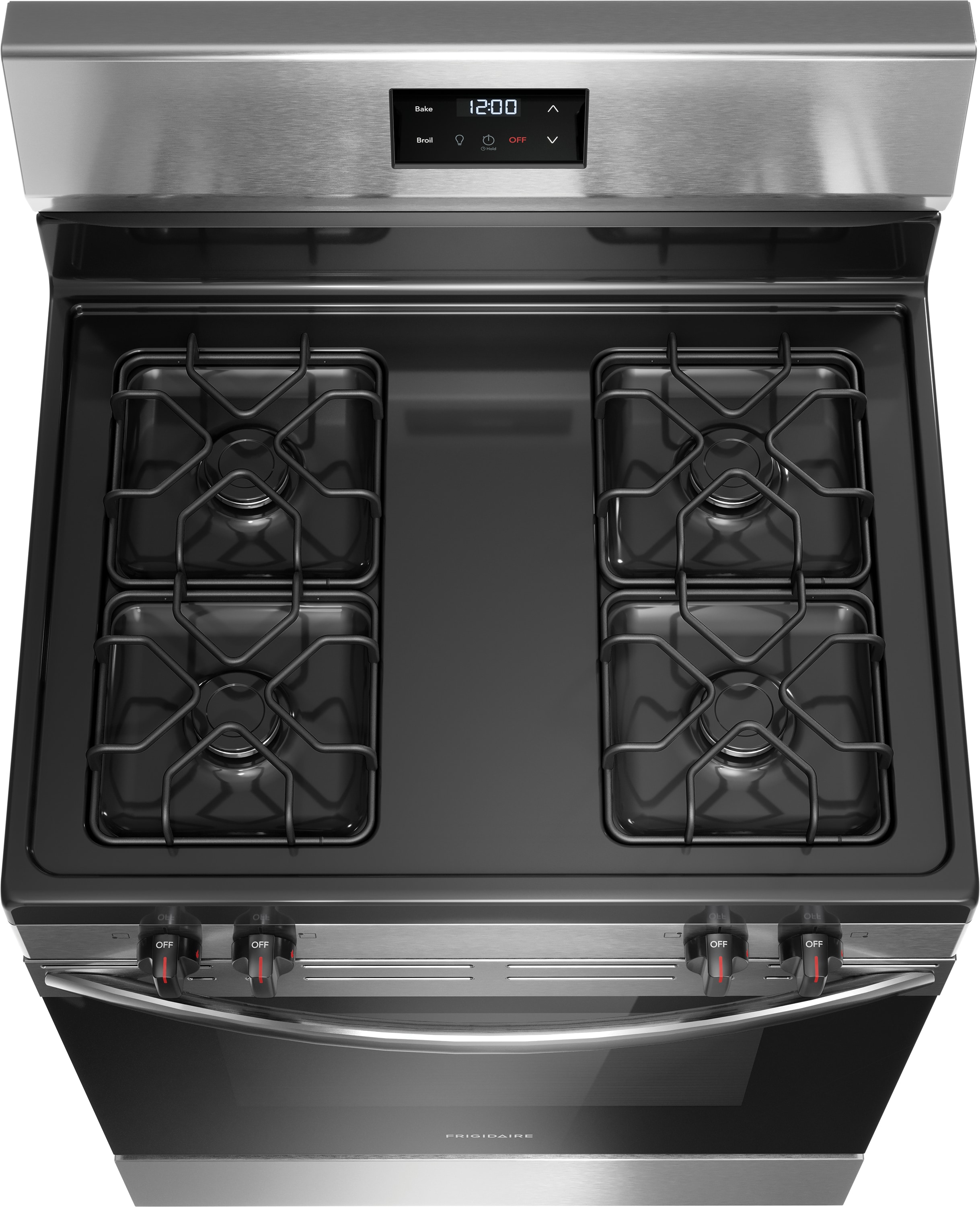 Frigidaire 30in 4 Burners 5.1cu ft Freestanding Natural Gas Range