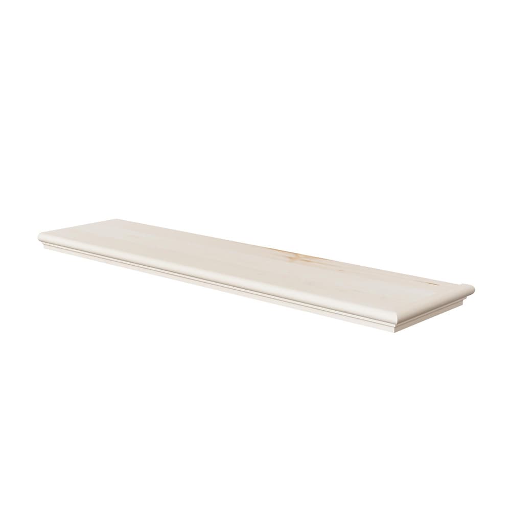 Stairtek XRMA1160-XXXXXSY Retread 60-Inches x 11.5-Inches x 0.625-Inches Unfinished Wood Maple Right return