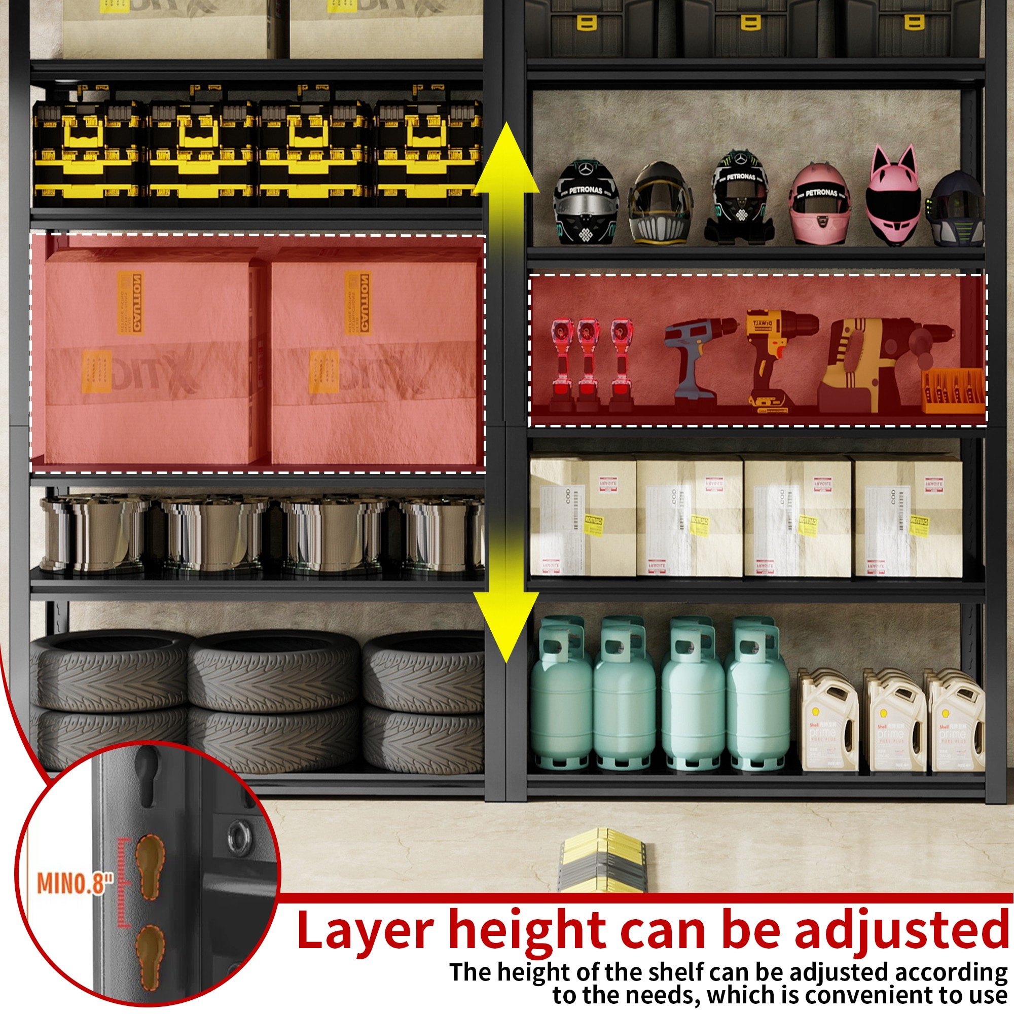ToolCat NGG30-46-DSG Free-Standing-Shelving - View #6