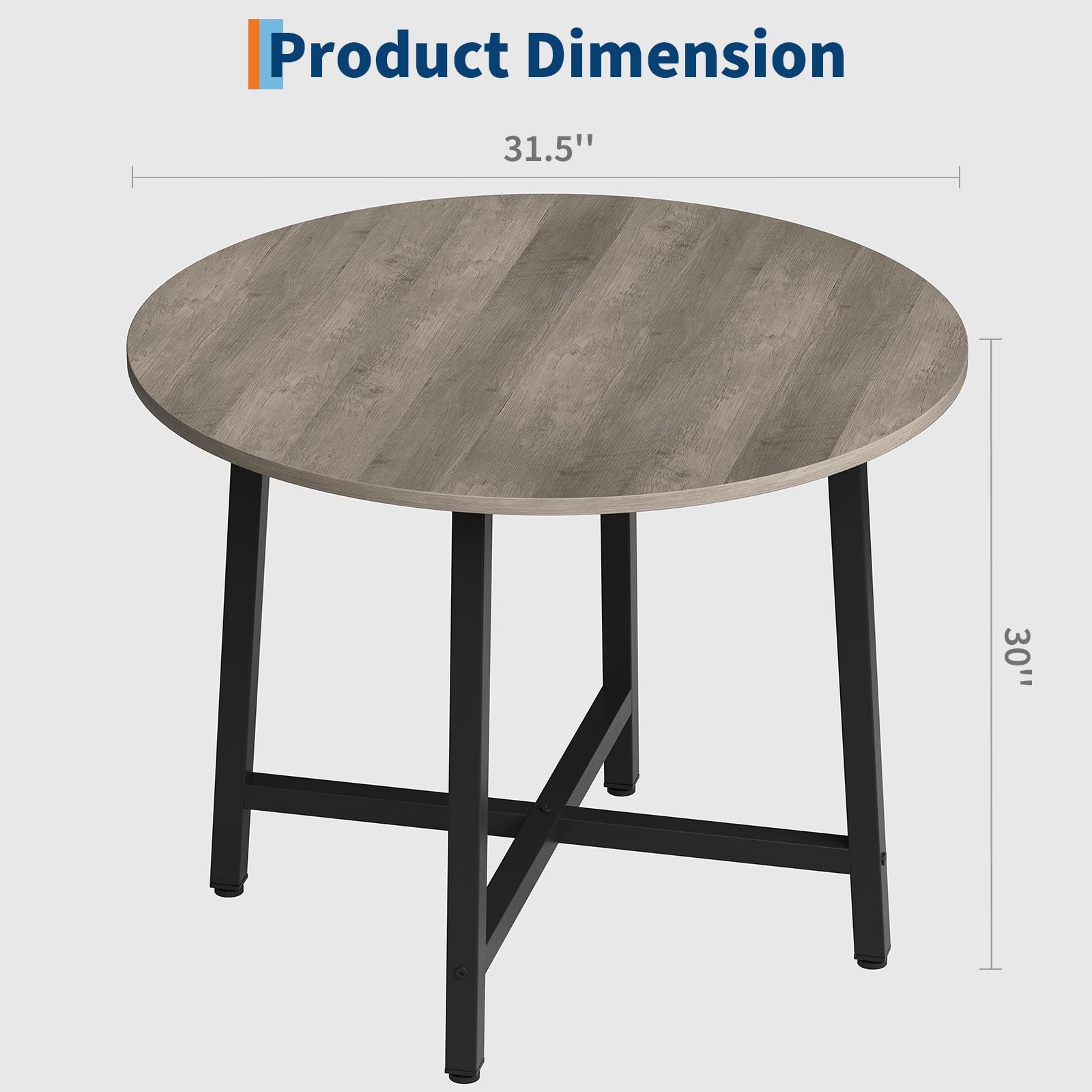 GarveeLife CLJ-TX4SMI-Q80RZX Dining-Tables - View #2