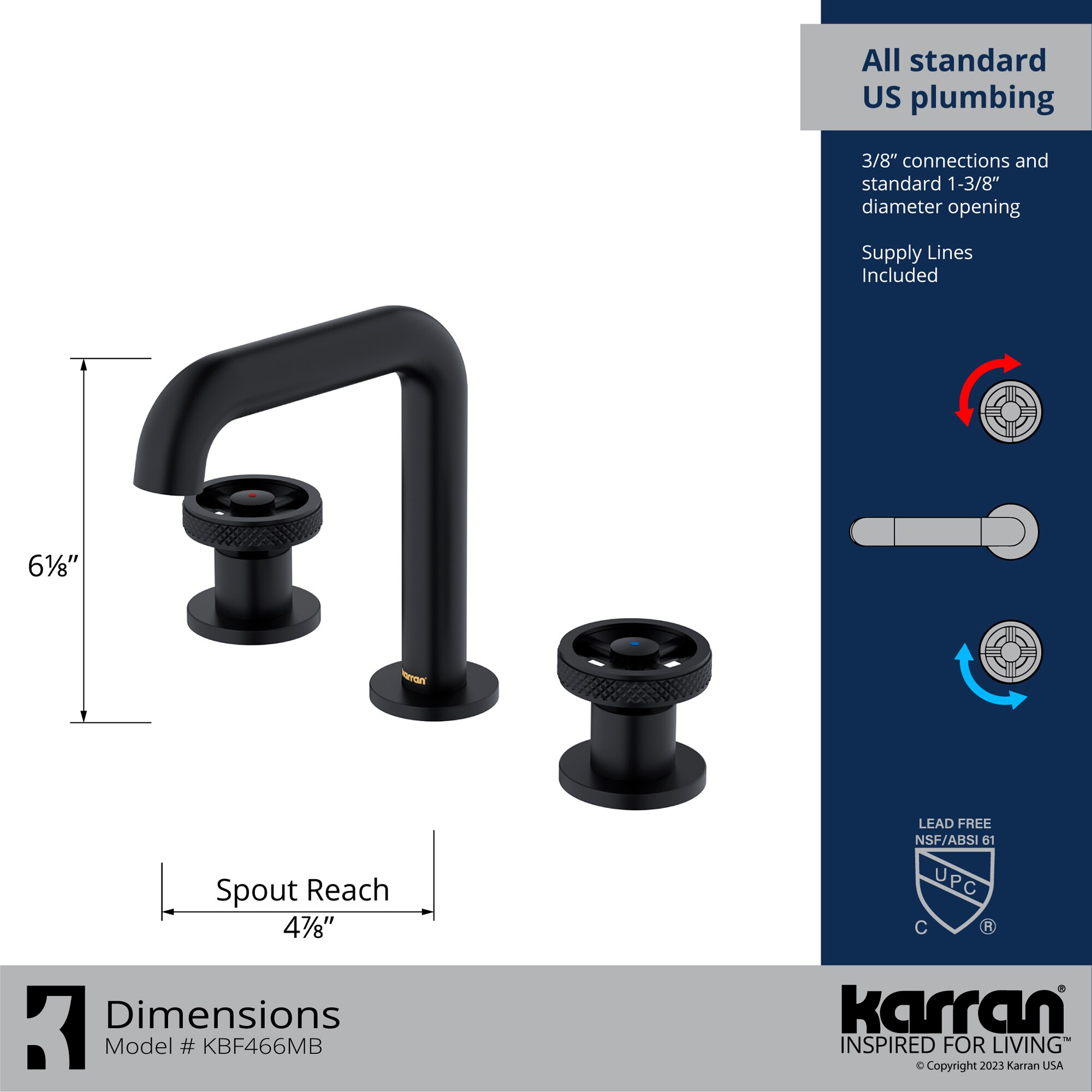Karran KBF466MB Lavatory-Faucets - View #5