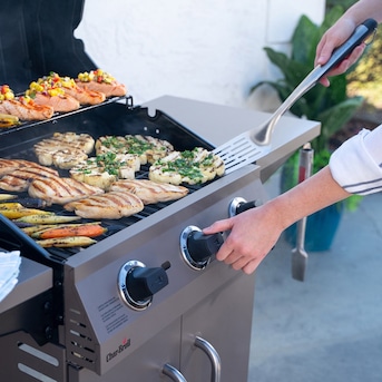 Char-Broil Performance Series Stone 3-Burner Liquid Propane Grill in the Gas Grills department at Lowes.com