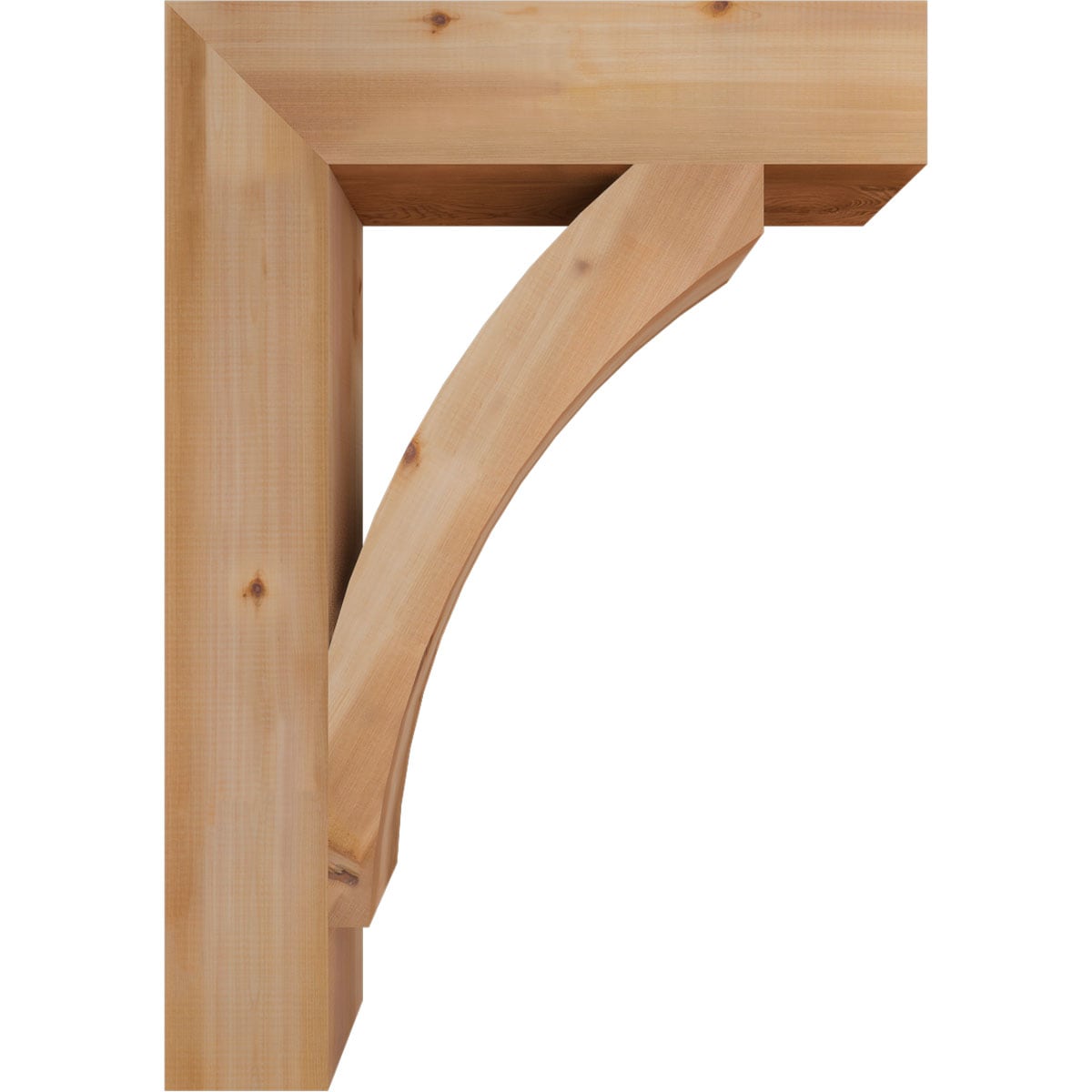 Ekena Millwork BKT06X28X40THR05SWR Exterior-Brackets-Braces - View #3