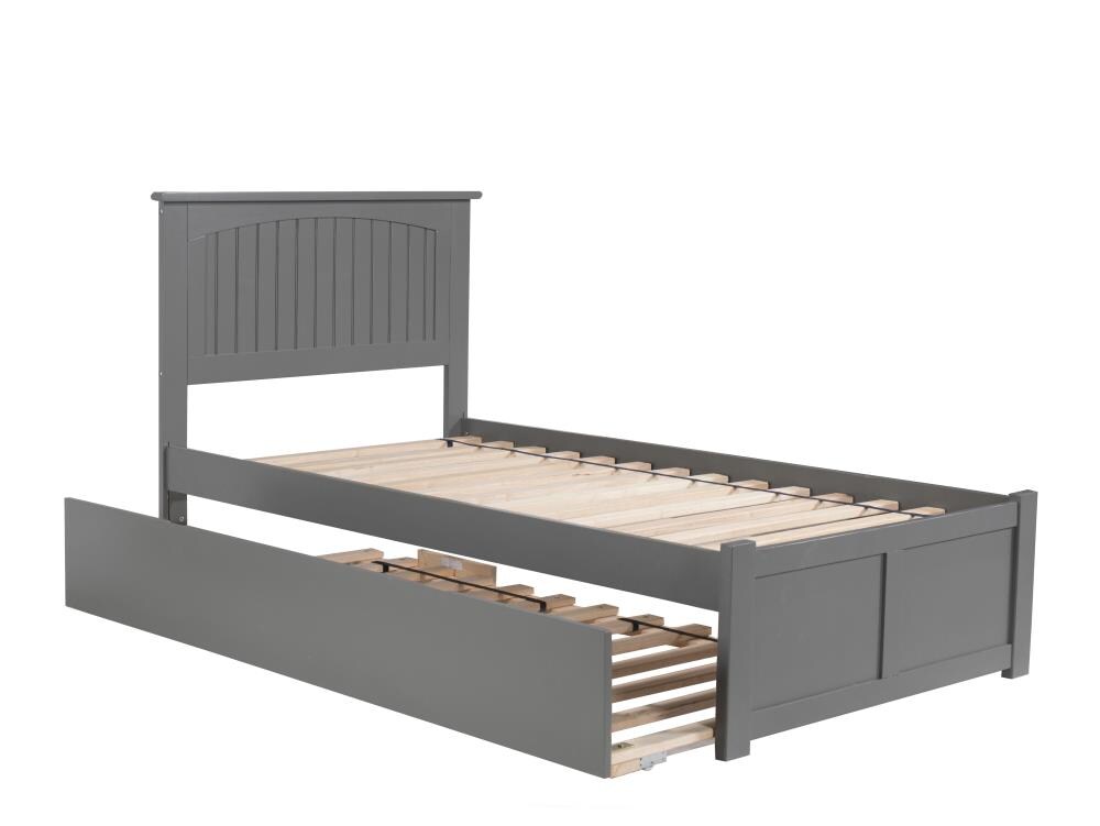 AFI Furnishings Nantucket Grey Twin Trundle Bed in the Beds department ...