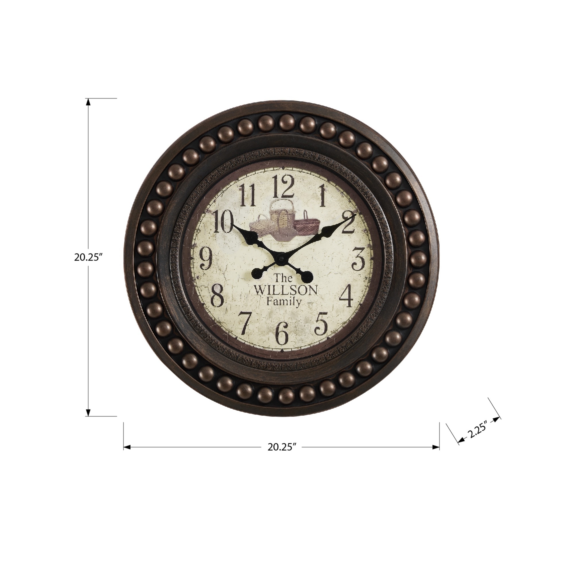 HyperDrop Cart ZW-B2710P287079 Indoor-Outdoor-Clocks - View #4