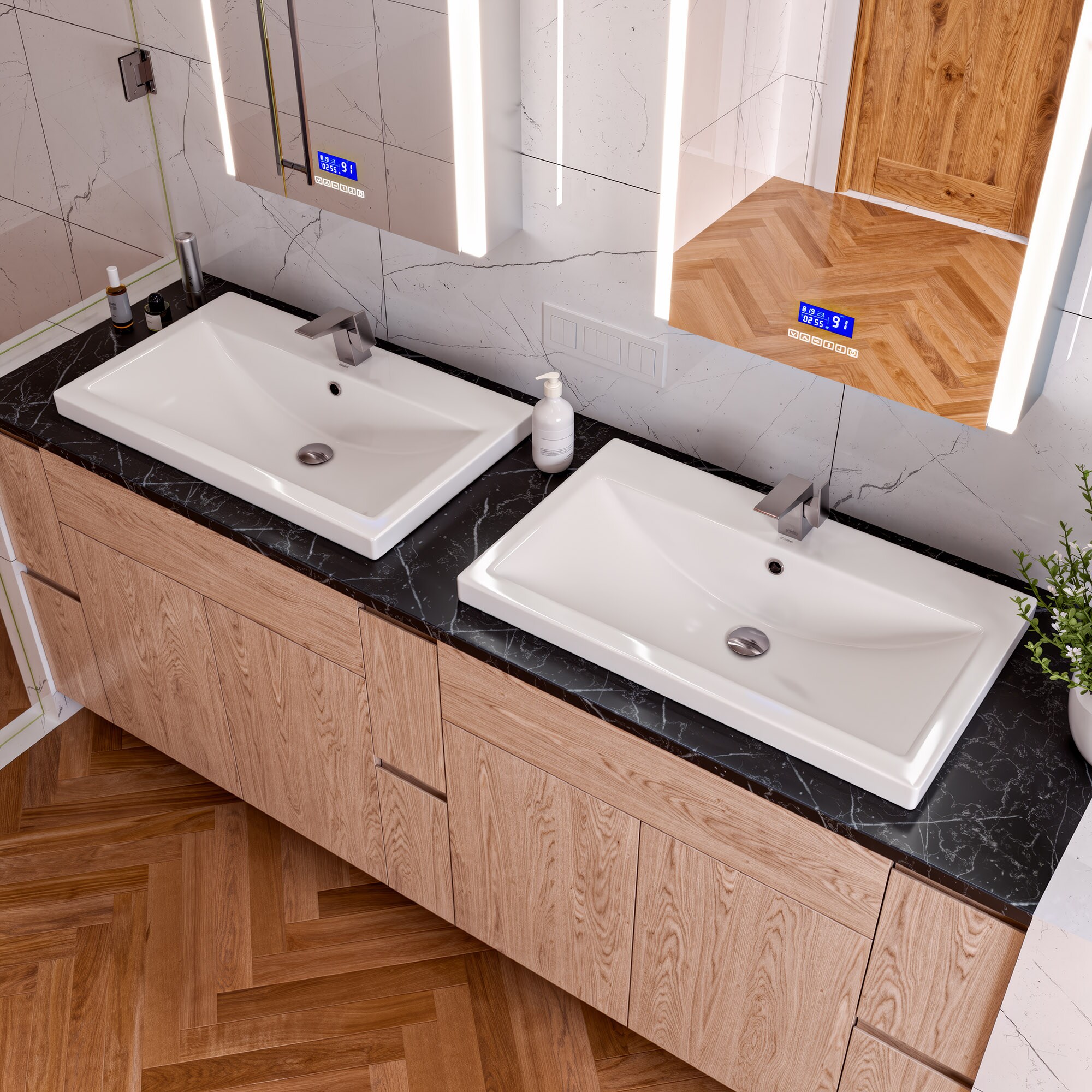 EAGO BH001 Bath-Sink - View #2
