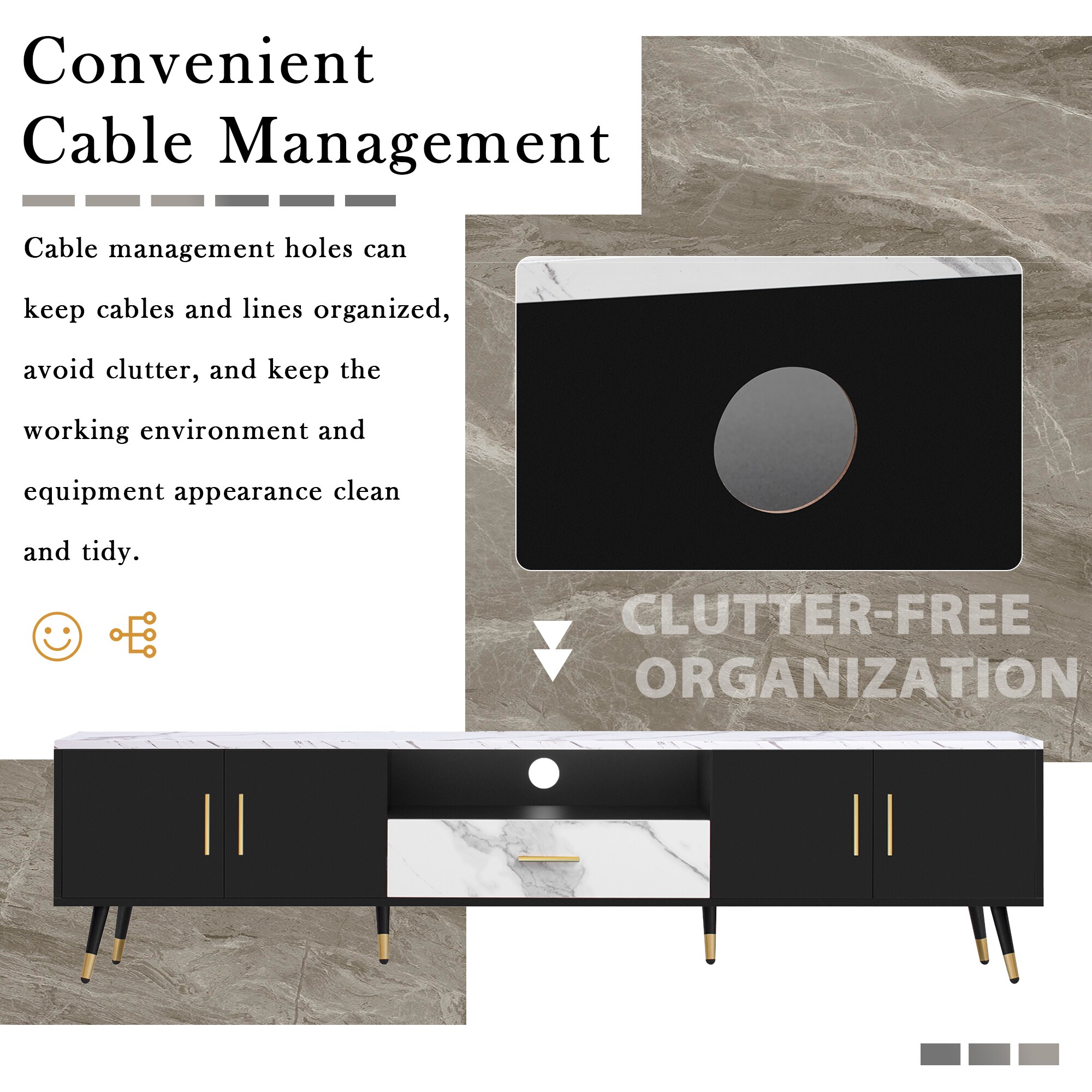 ModernLuxe L3P-N710P188173B Tv-Stands - View #6