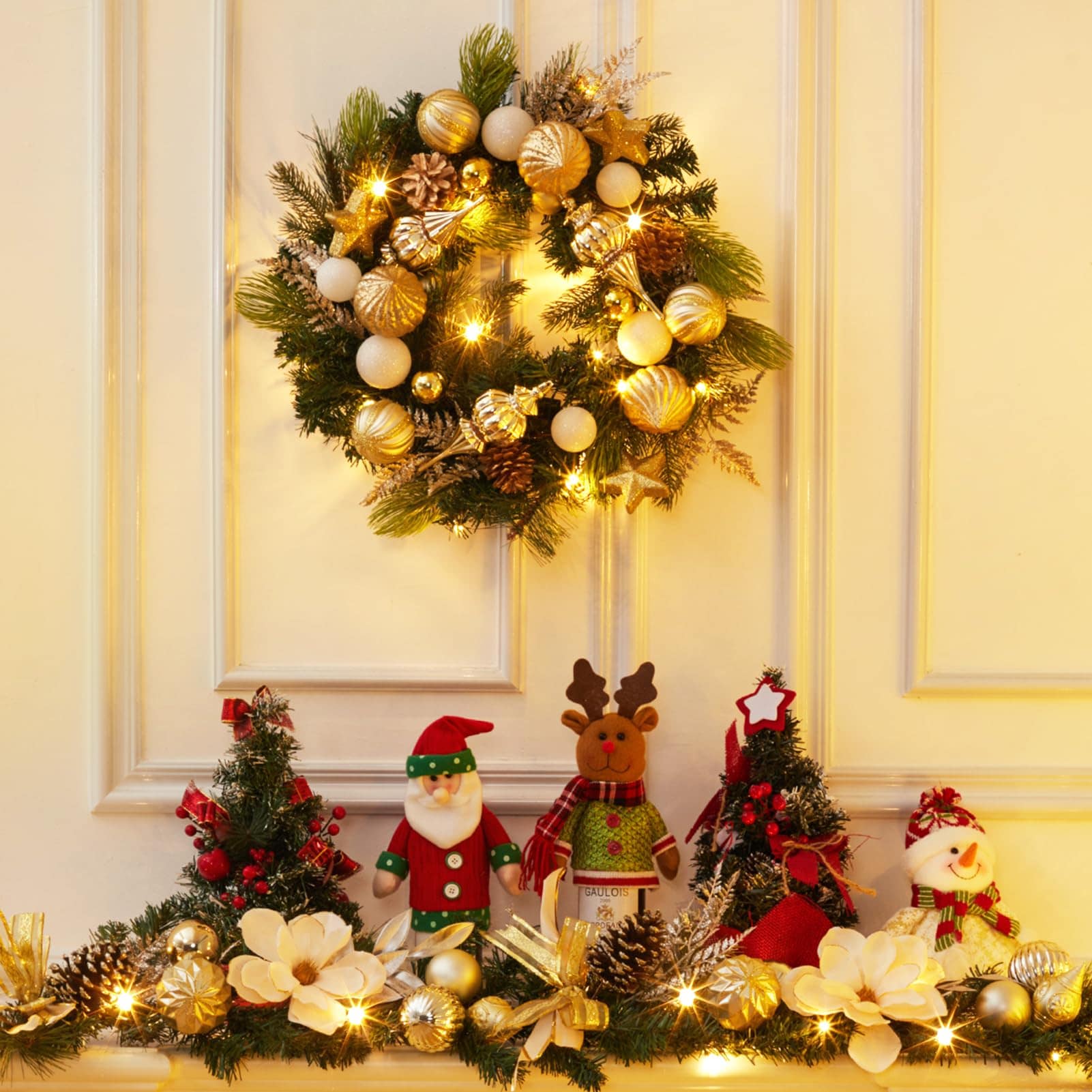 IdealHouse CA7-7TDV-EDBX9X Artificial-Christmas-Wreaths - View #6