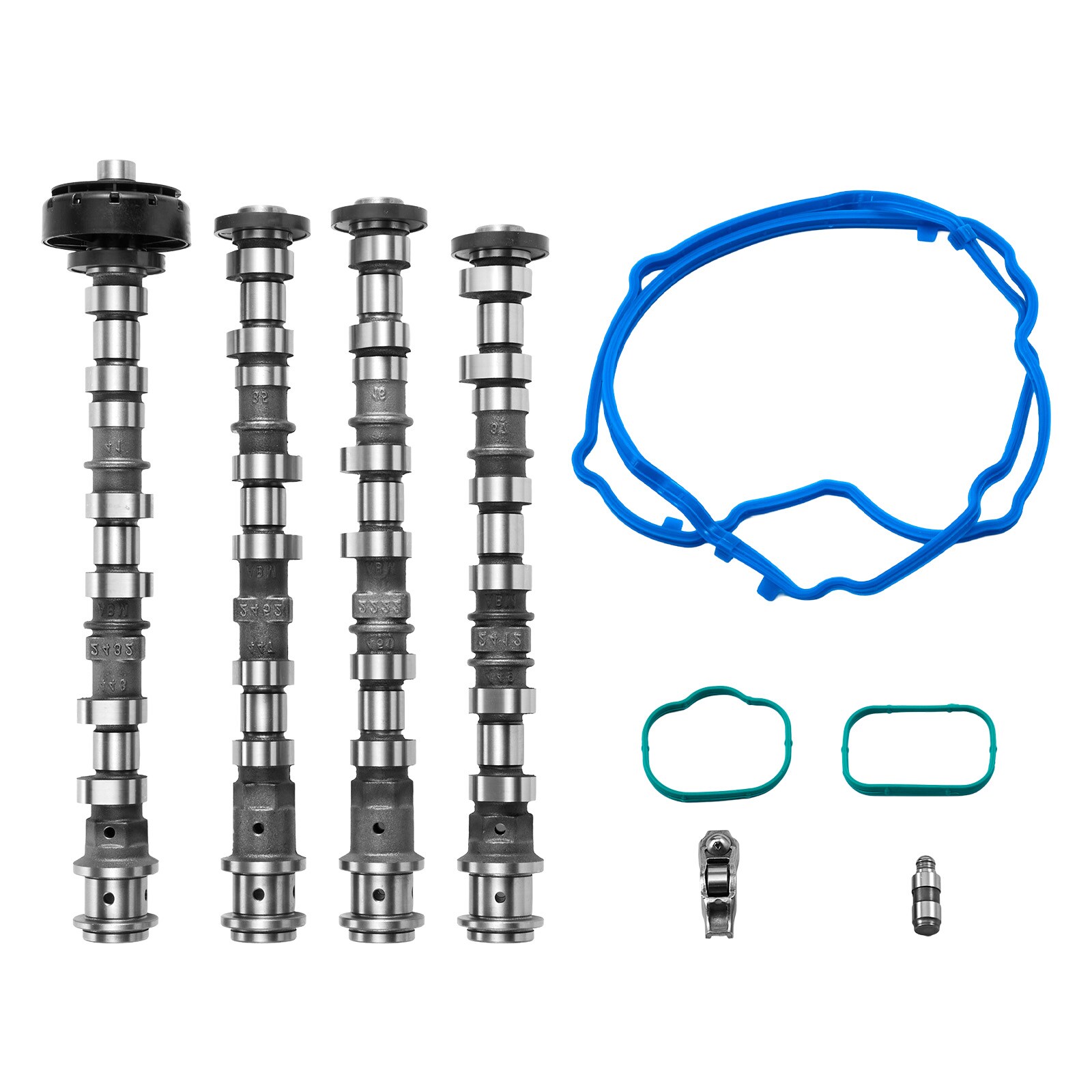 GIVIMO Engine Camshaft Rocker Arm and Lifter Kit for 2011-2016 Jeep Cherokee Wrangler Grand Cherokee Dodge Caravan Journey Durango 3.6-L V6 Pentastar Cast Iron