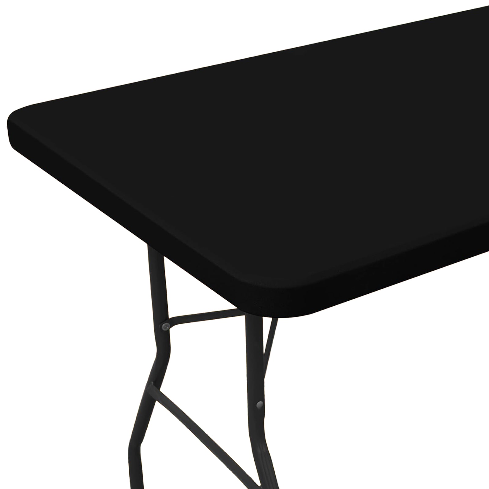 Etokfoks - spandex rectangle table cloth 6 ft elastic fitted table cover stretch washable polyes...