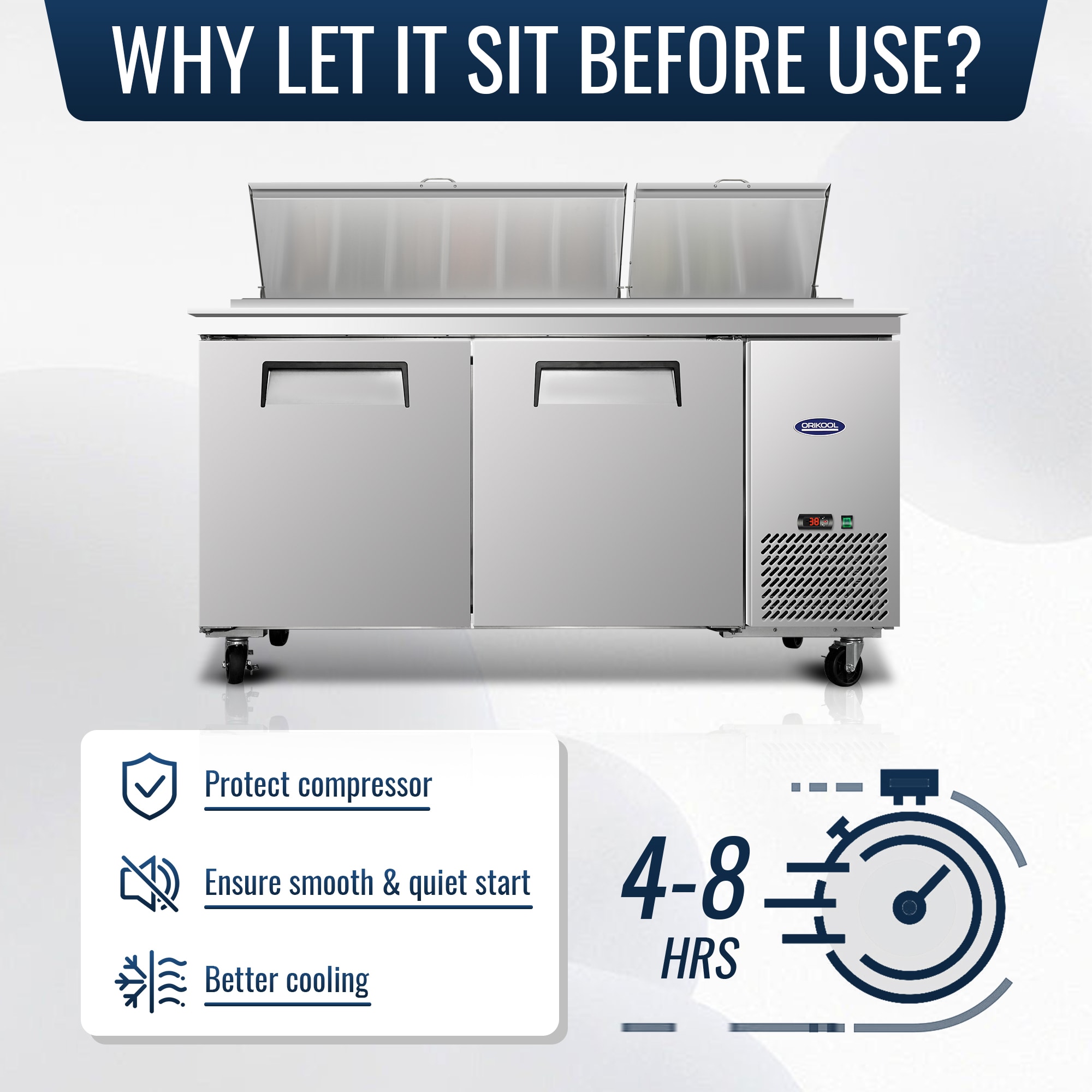 Xspracer ML-CR126 Refrig-Prep-Tables - View #9