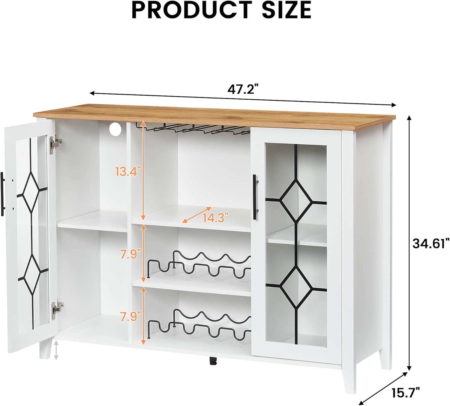 Garvee Q3D-VV6524 Wine-Racks - View #2