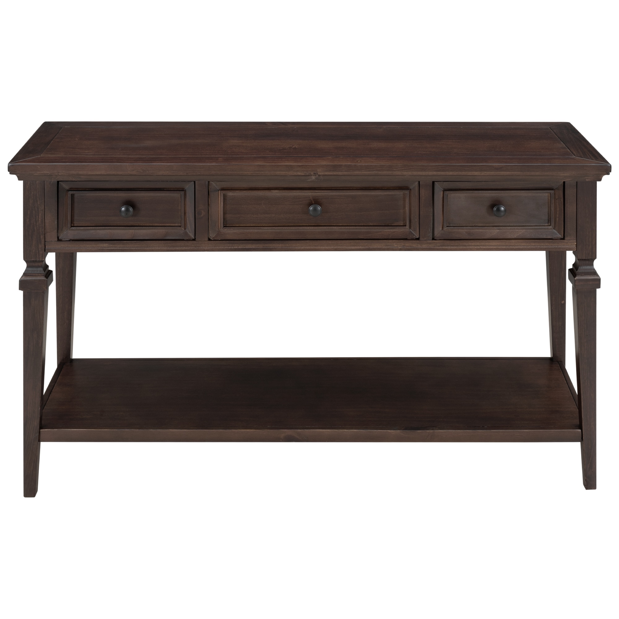 AHIOU HOME ZAAH-CT199599P Modern Espresso Console table