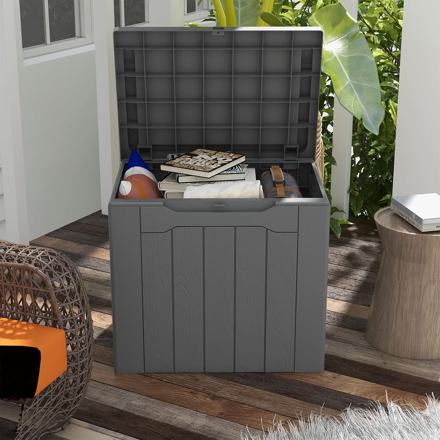 Patiowell WES-PSB22-0063-DGY Deck-Boxes - View #7