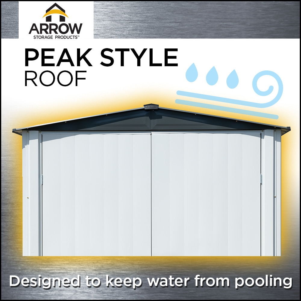 Arrow PS43 Metal-Storage-Buildings-Sheds - View #4
