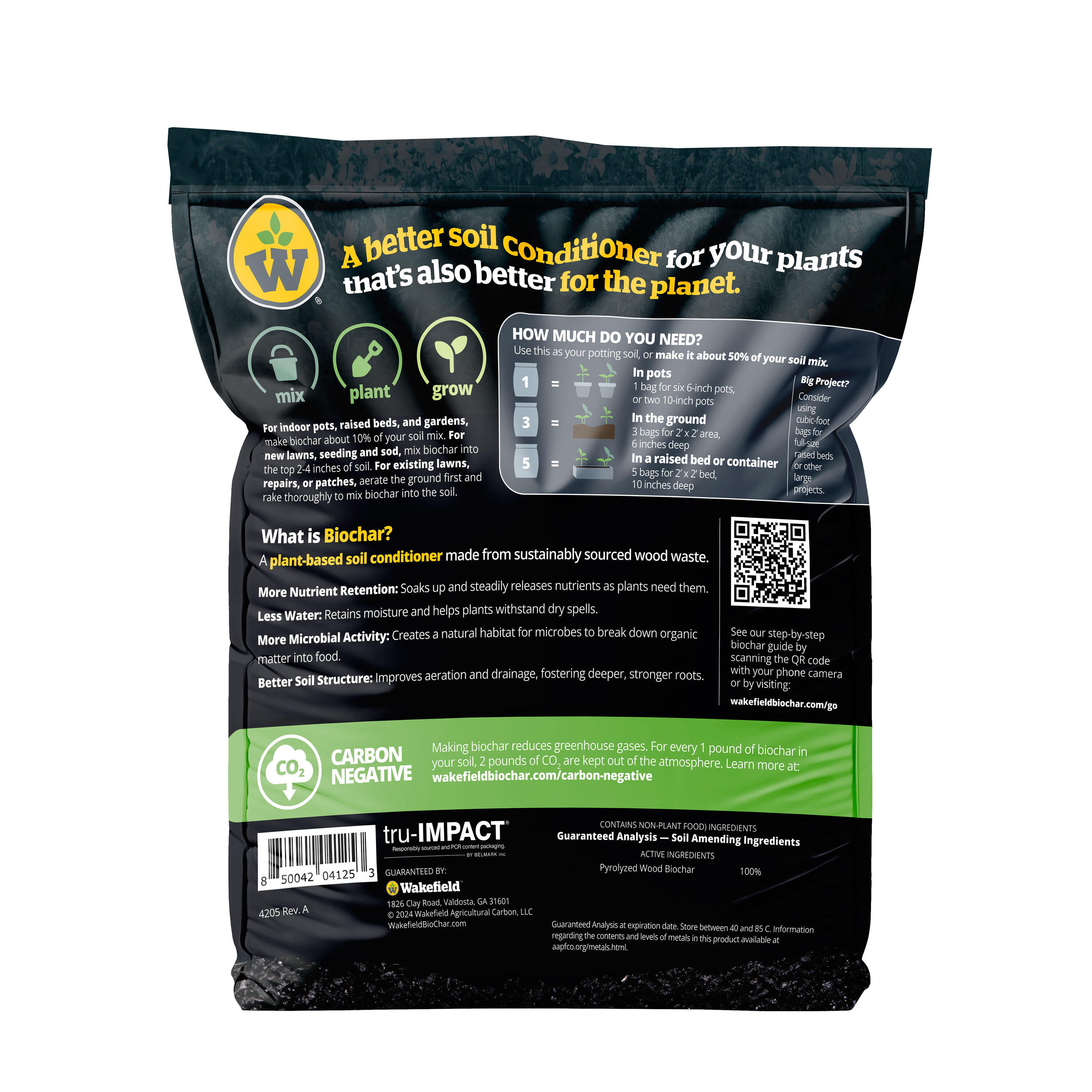 Wakefield Biochar 4205 Soil-Conditioner - View #2