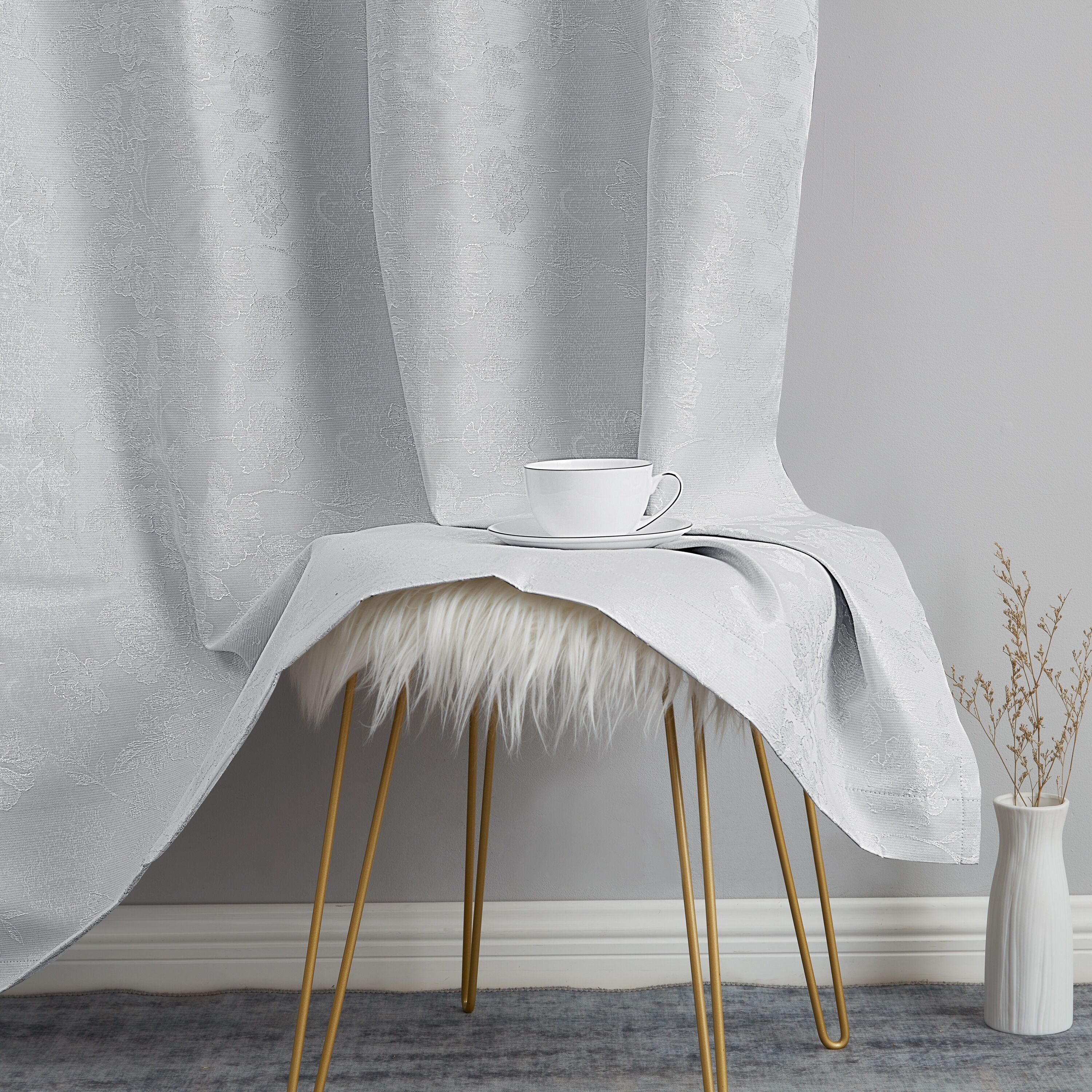 HLC.me SRNTYBLKT-WHT84 curtains - View #5