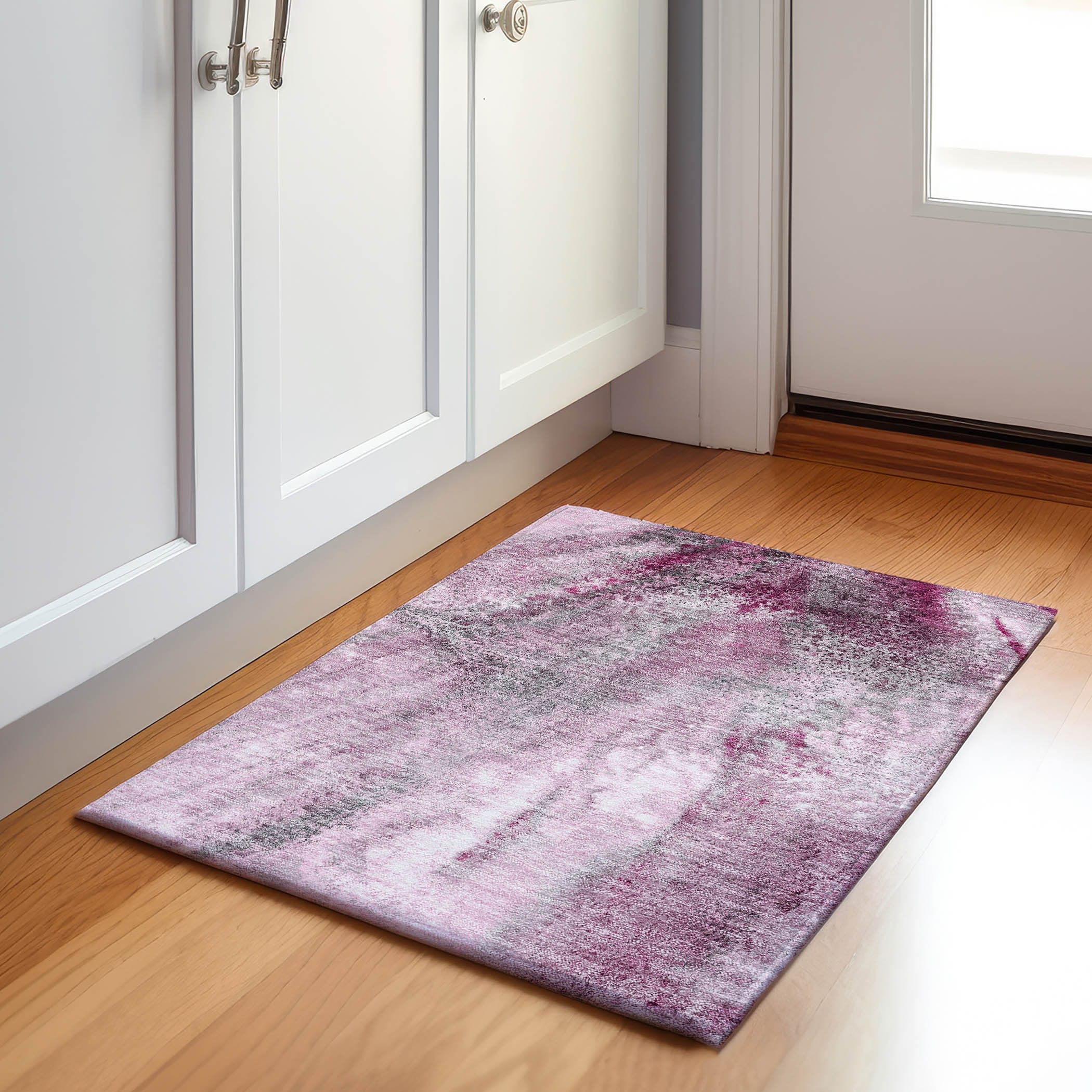 Addison Rugs AMF564GY8X10 Mayfield AMF564GY 8 x 10 (ft) Loomed Polyester Gray Rectangular Indoor Geometric Machine washable Area rug