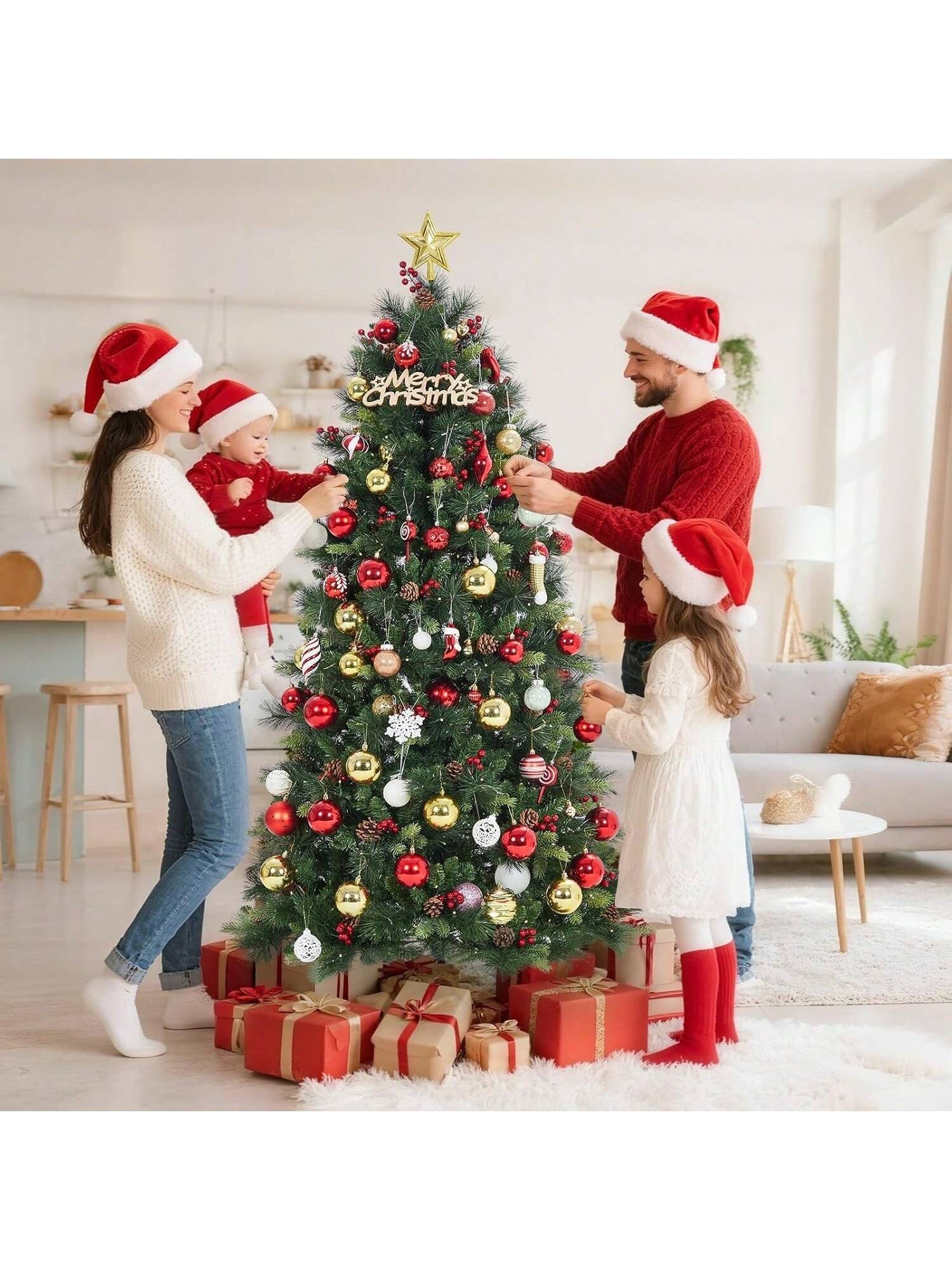 Qeetex BY-PHK-35JRQPKR Artificial-Christmas-Trees - View #8