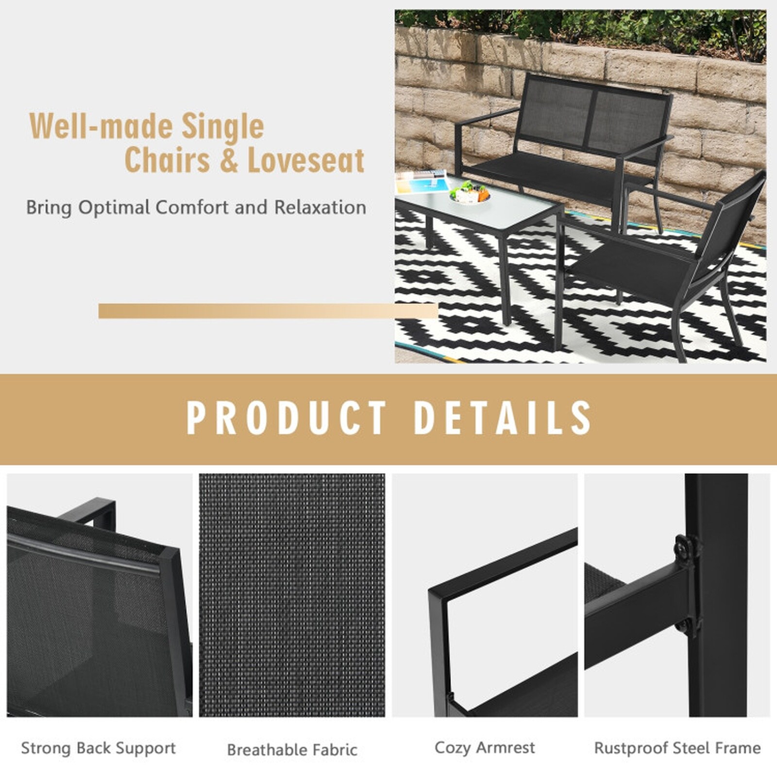 SUGIFT LW102SUGHY0444 Patio-Sofas-Daybeds - View #4