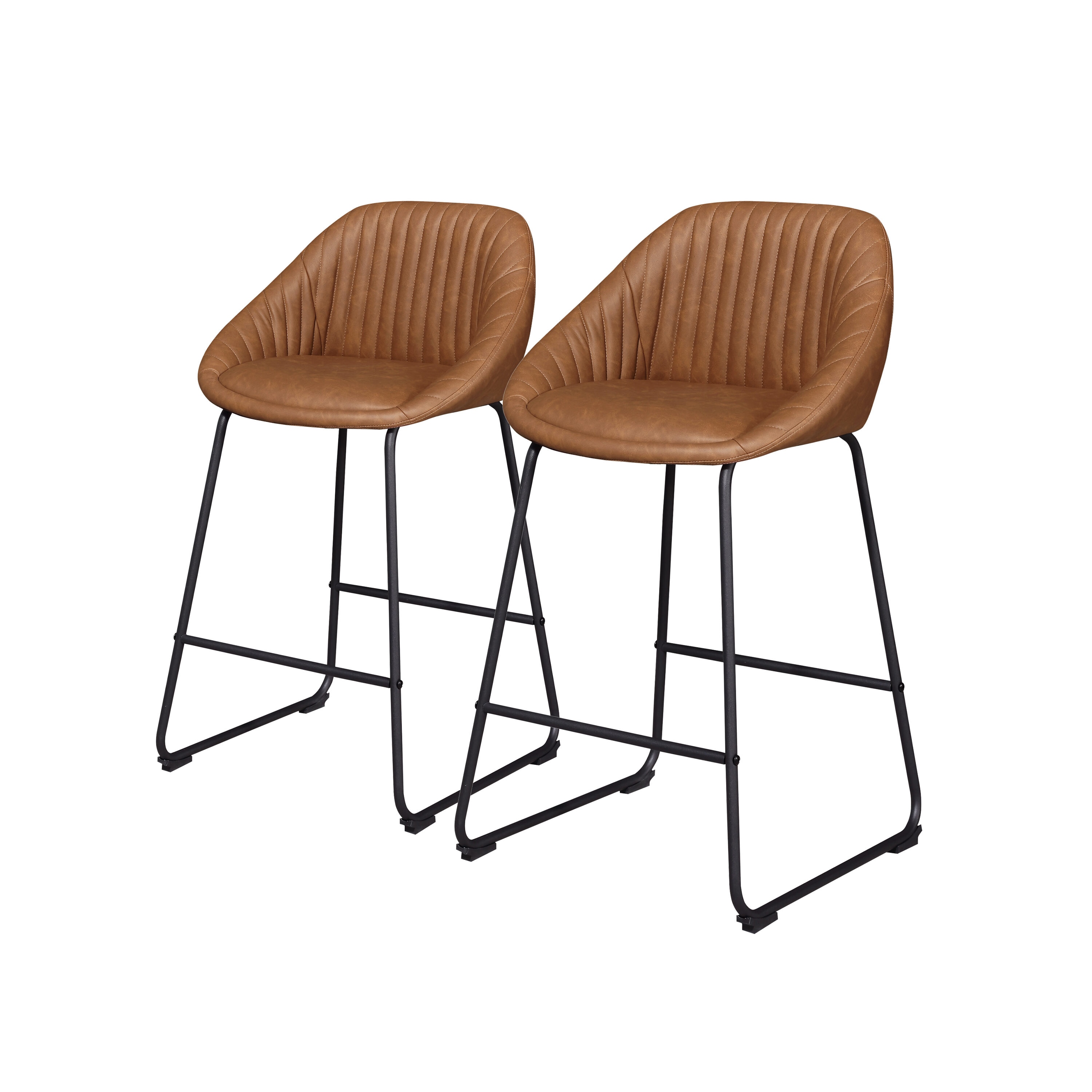 Art Leon BS029-2-YEBR-PU stools - View #2