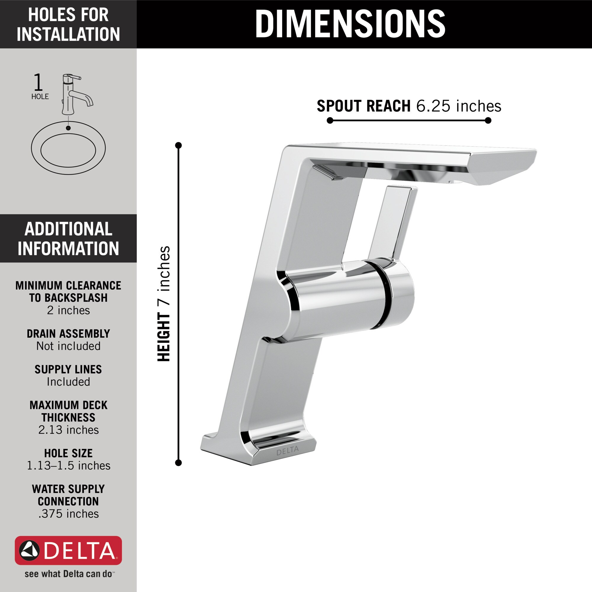 Delta 699-PR-DST Lavatory-Faucets - View #3