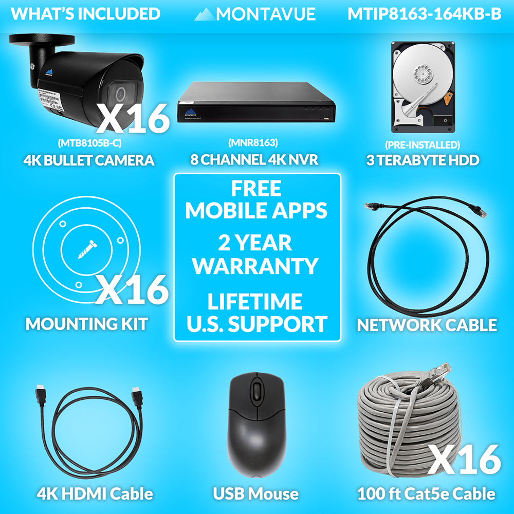 Montavue MTIP8163-164KB-B Security-Camera-Systems - View #14